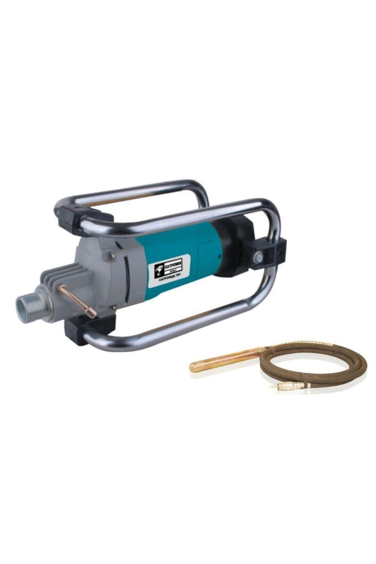 OEM CatPower 701 Betoncu Vibratörü 4 Metre 38 mm Hortumlu