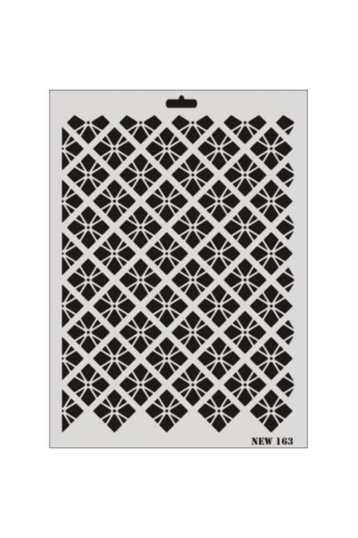 BilfolD Rich New Seri N-163 Stencil 35x25 cm