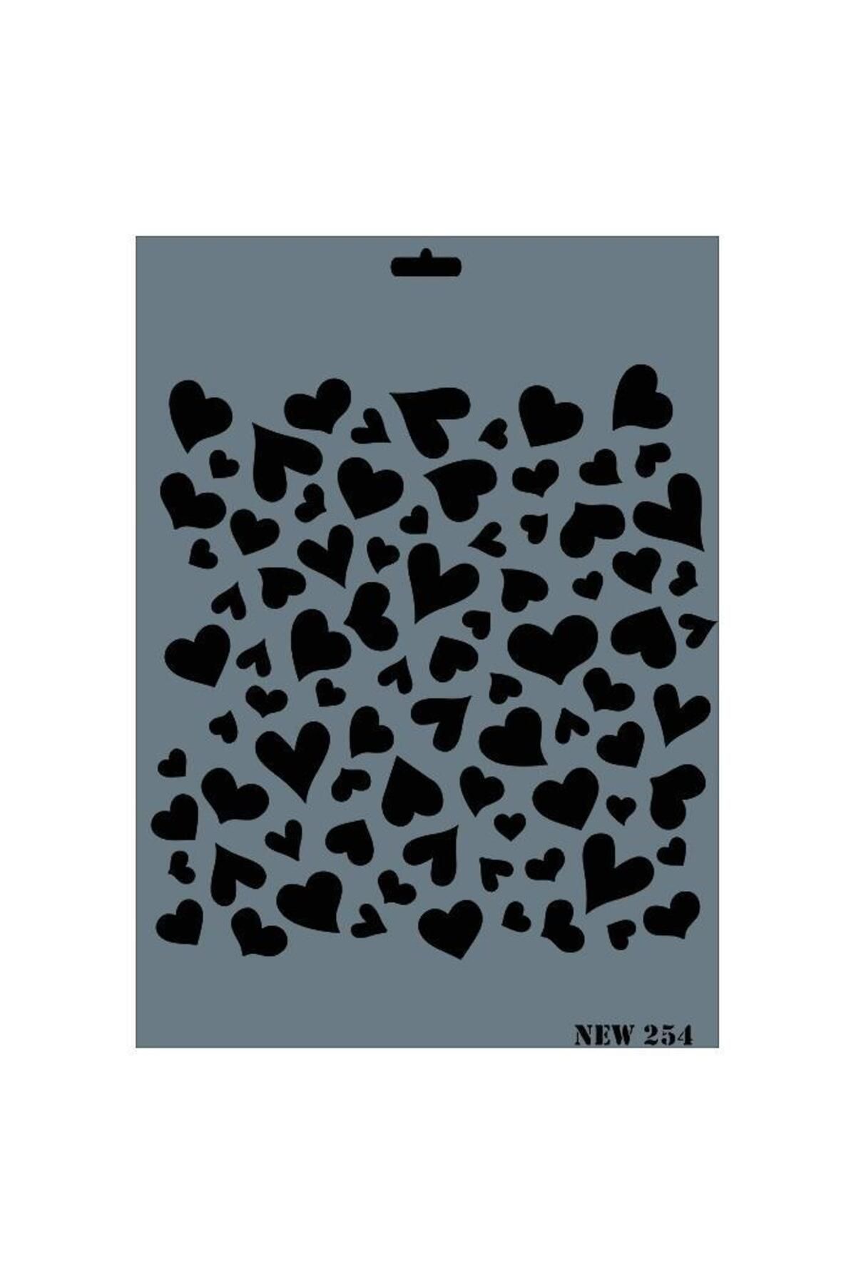 Angoravi Rich New Seri N-254 Stencil 35x25 cm