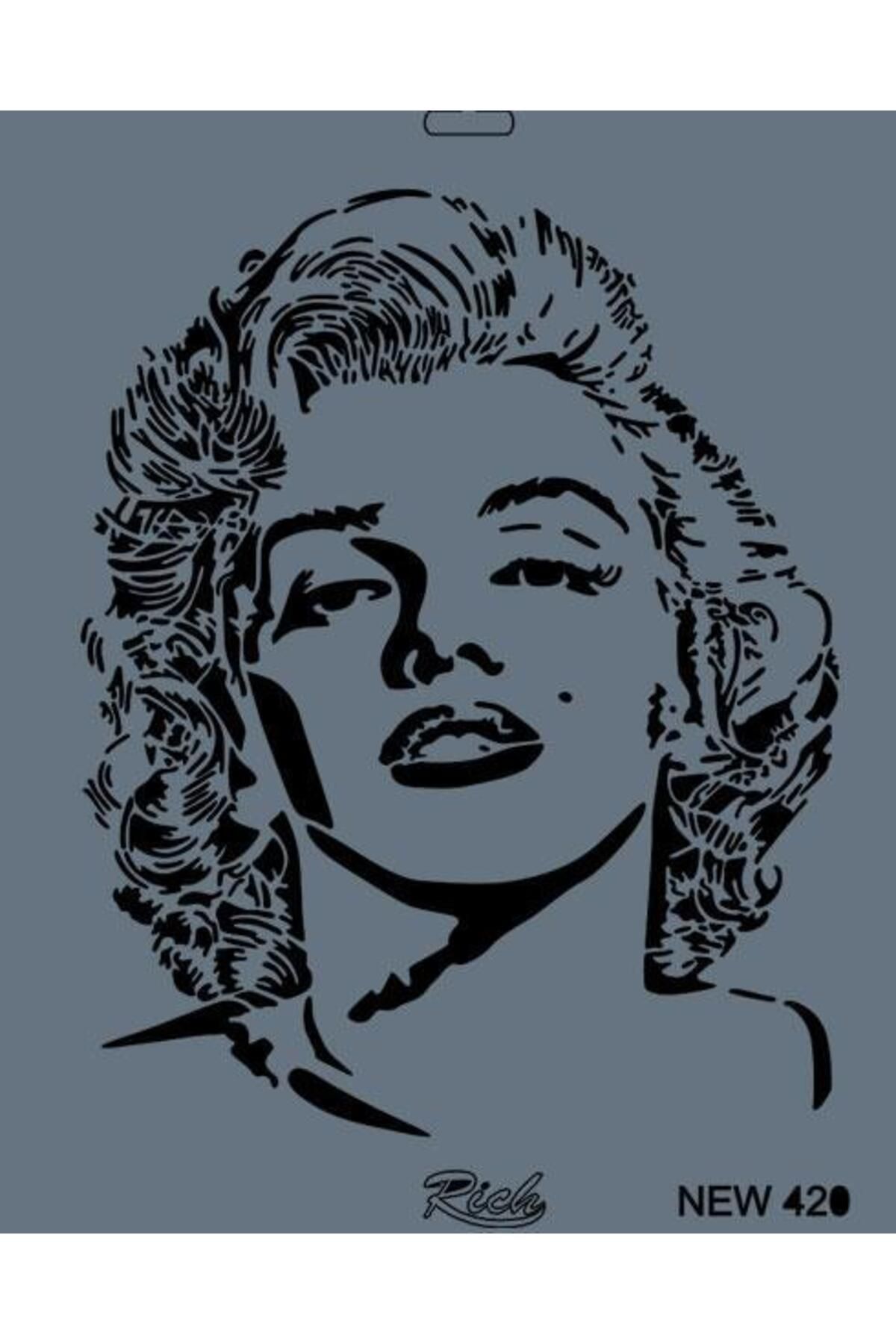 Angoravi Rich New Seri N-420 Stencil 35x25 cm