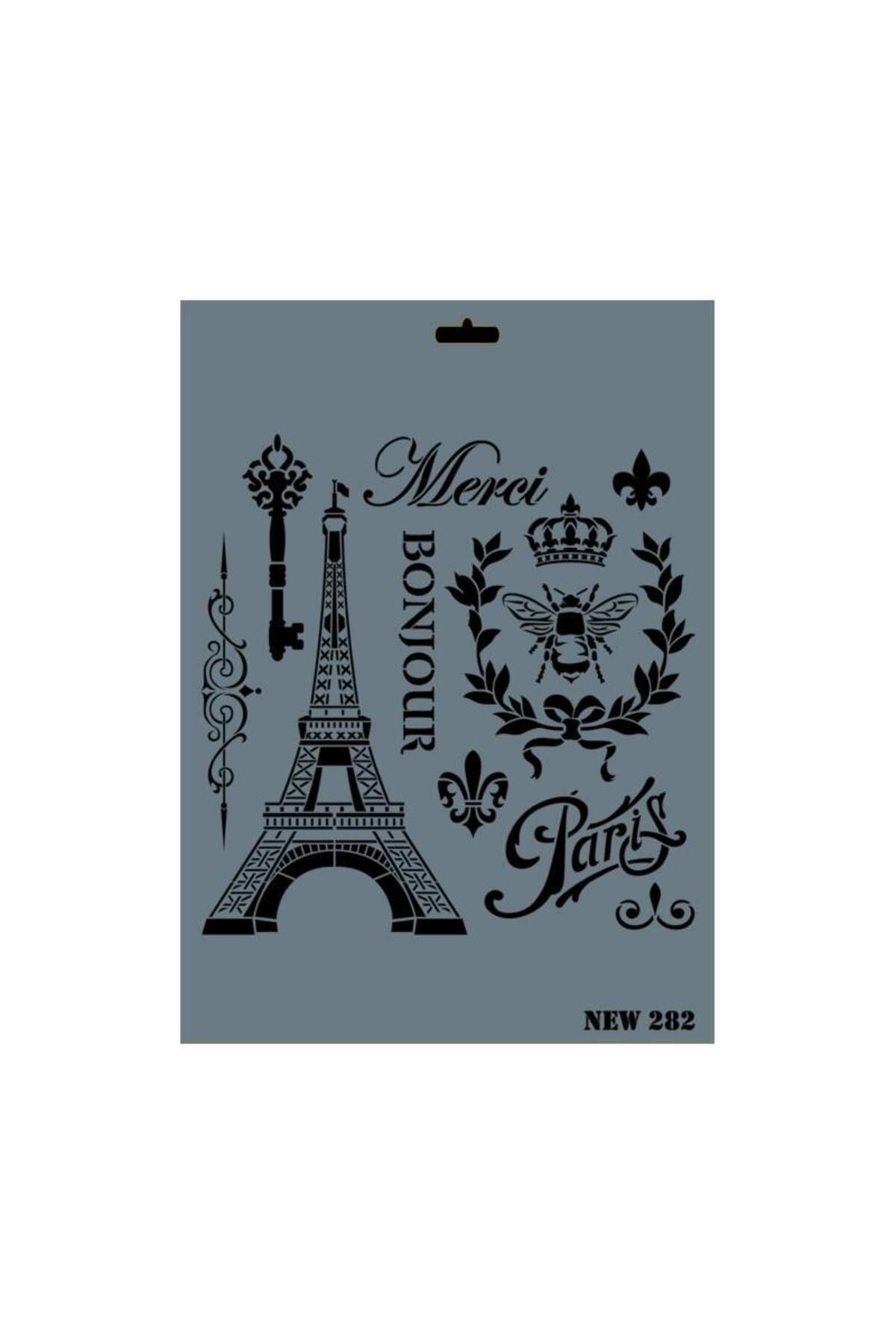 Angoravi Rich New Seri N-282 Stencil 35x25 cm