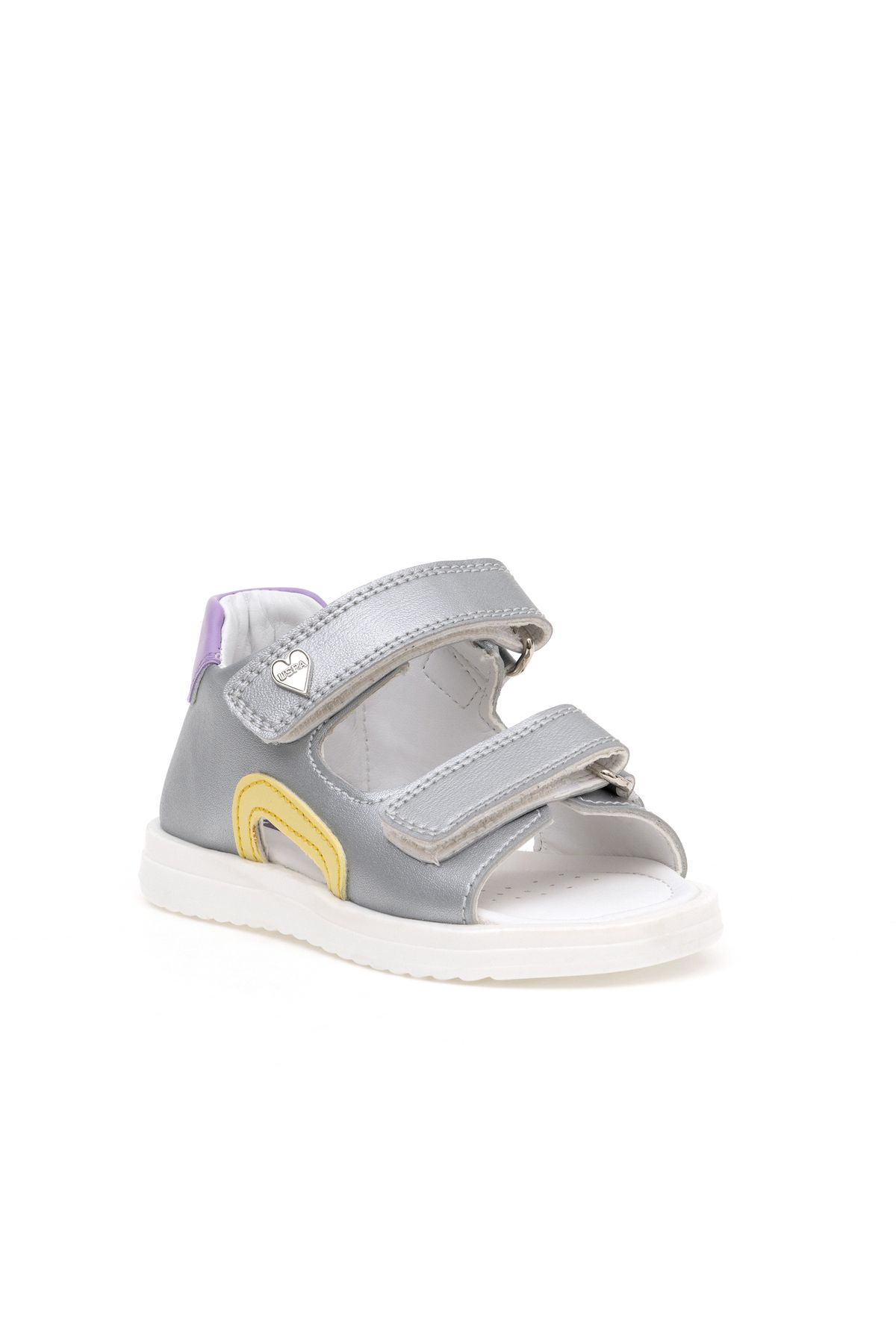 صندل خاکستری دخترانه و بچگانه VR107 اورجینال U.S. Polo Assn.