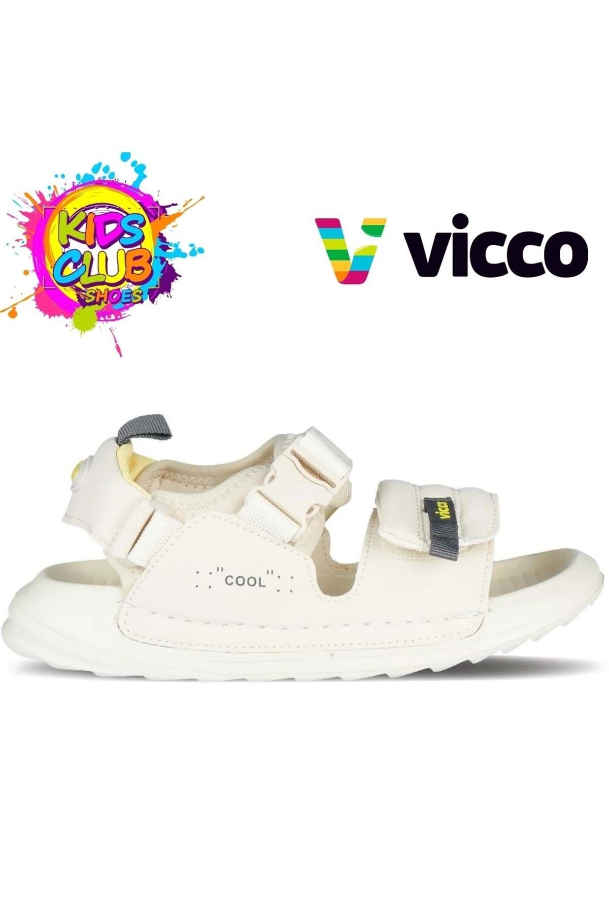 صندل نود دخترانه و پسرانه بچگانه Ortopedic Rave Bej اورجینال Vicco