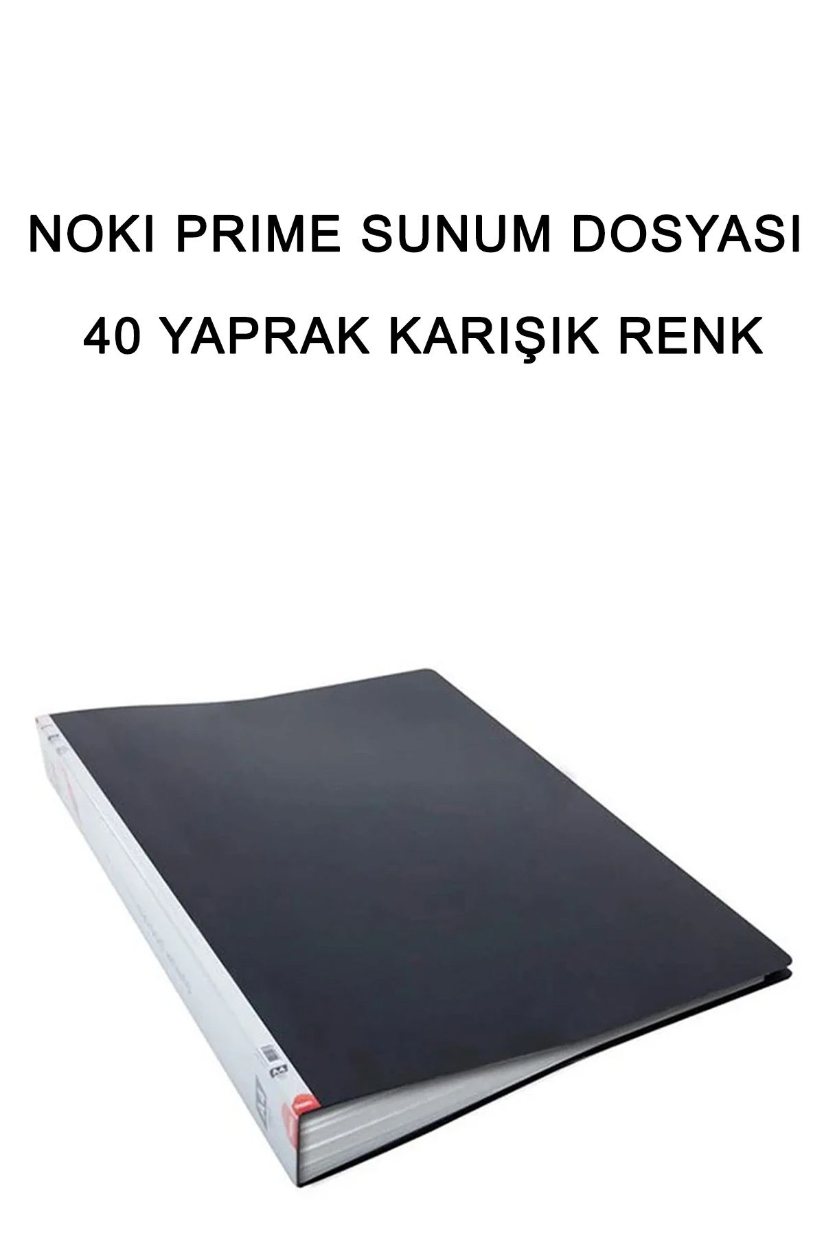 MR RZN STORE Noki Prime Sunum Dosyası 40 Yaprak Karışık Renk