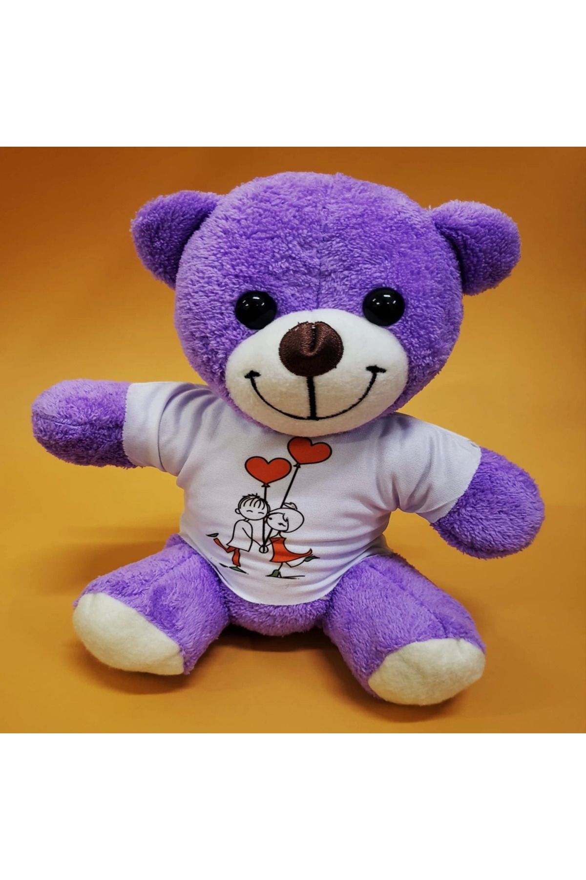 Evinso Tişörtlü Peluş Oyuncak Ayı