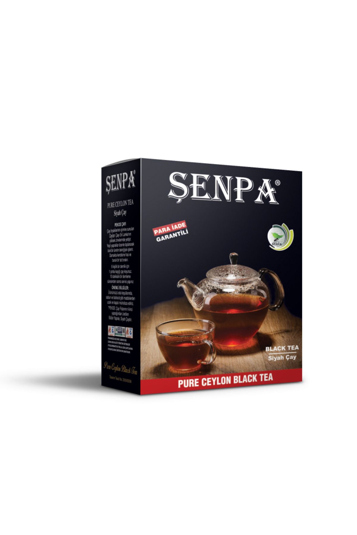 Şenpa Siyah Çay Pure Ceylon Tea Pekoe 800 gr