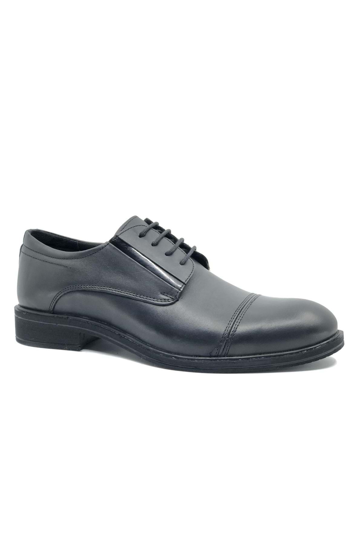 Kocamanlar Ayakkabı Pantofi Clasici Pentru Bărbați Din Piele Dropland 5460 Negri Masculin - 43