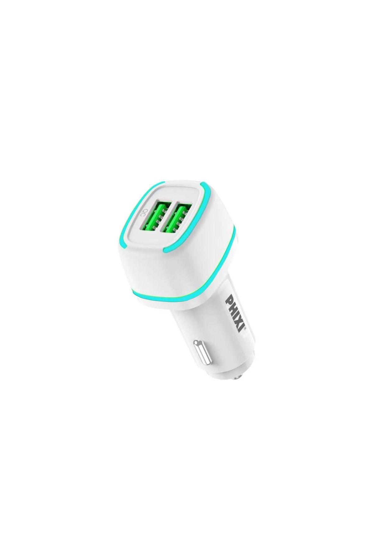 YNT İthalat Force Qcc571 Çift Çıkışlı Araç Şarj Adaptörü
