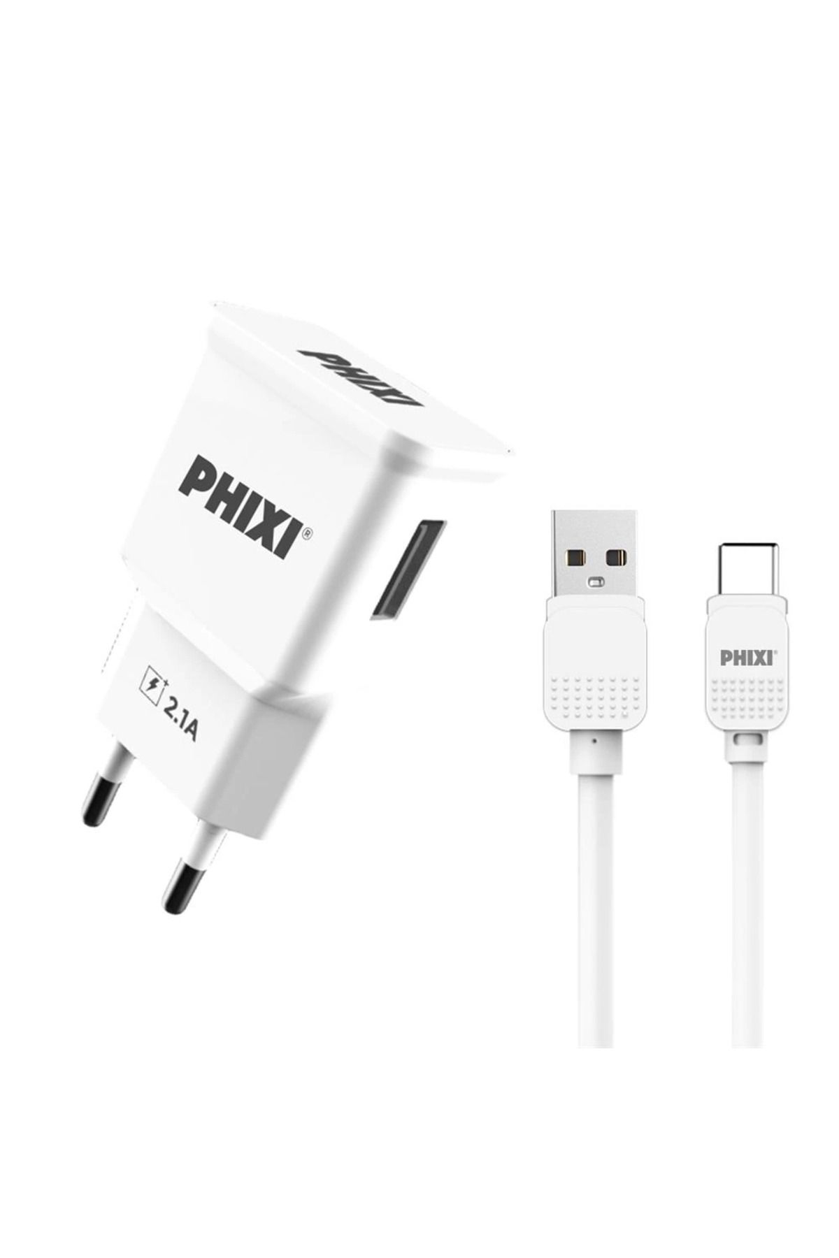 YNT İthalat Pch201t Basic 2.1a Type-c Usb Kablolu Şarj Cihazı