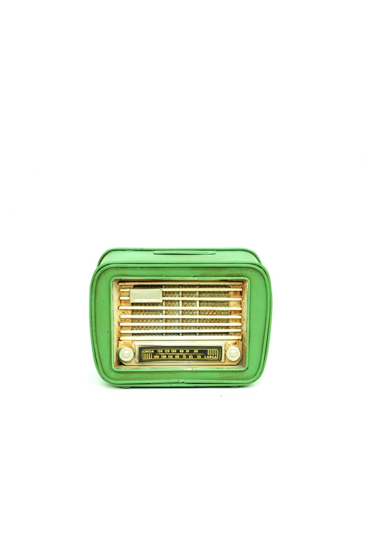 Evinso Dekoratif Metal Radyo