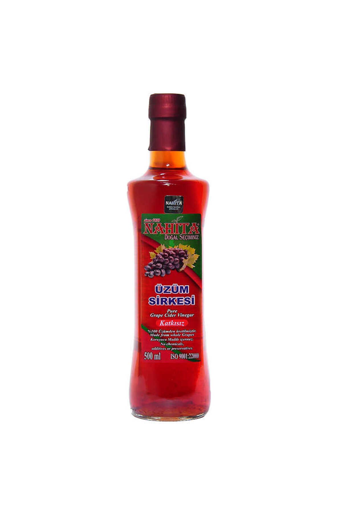 OEM Üzüm Sirkesi Doğal Katkısız Cam Şişe 500 ML