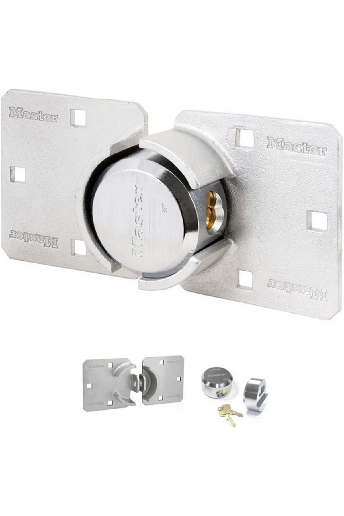 STOREMAX mrttnca Lock – 736EURD – Vorteilpack: Menteşe + yuvarlak asma kilit ohne askı trndymrt 1087243