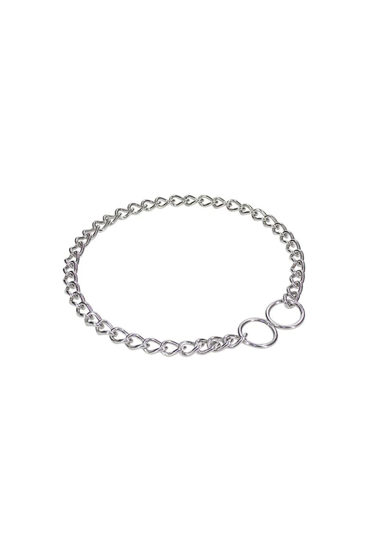 OEM Eğitim Serisi Zincirli Köpek Boyun Tasması - 3,5x65-65cm - Stainless