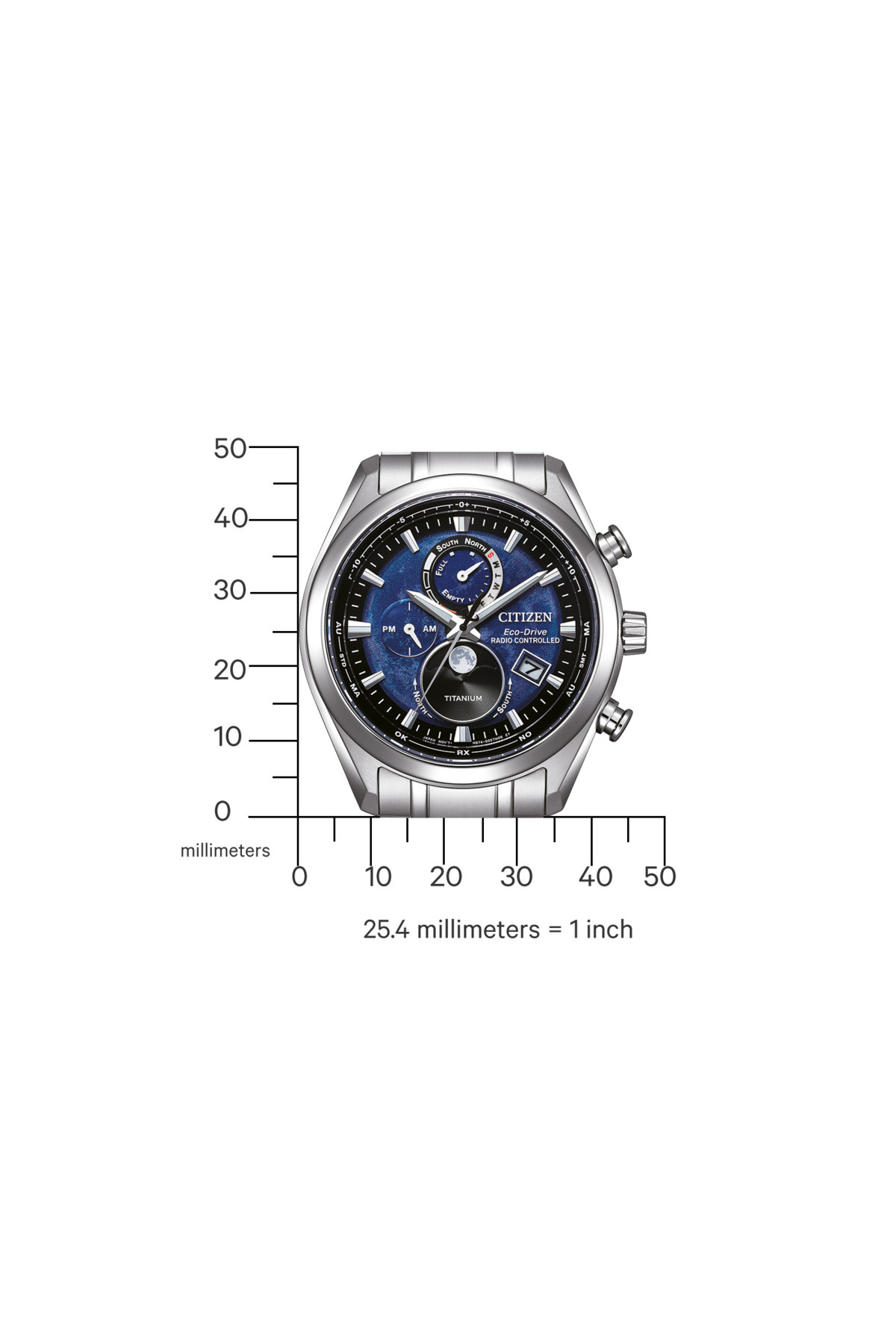 Citizen Eco-Drive Radio Controlled BY1010-81L Titanyum - Fiyatı