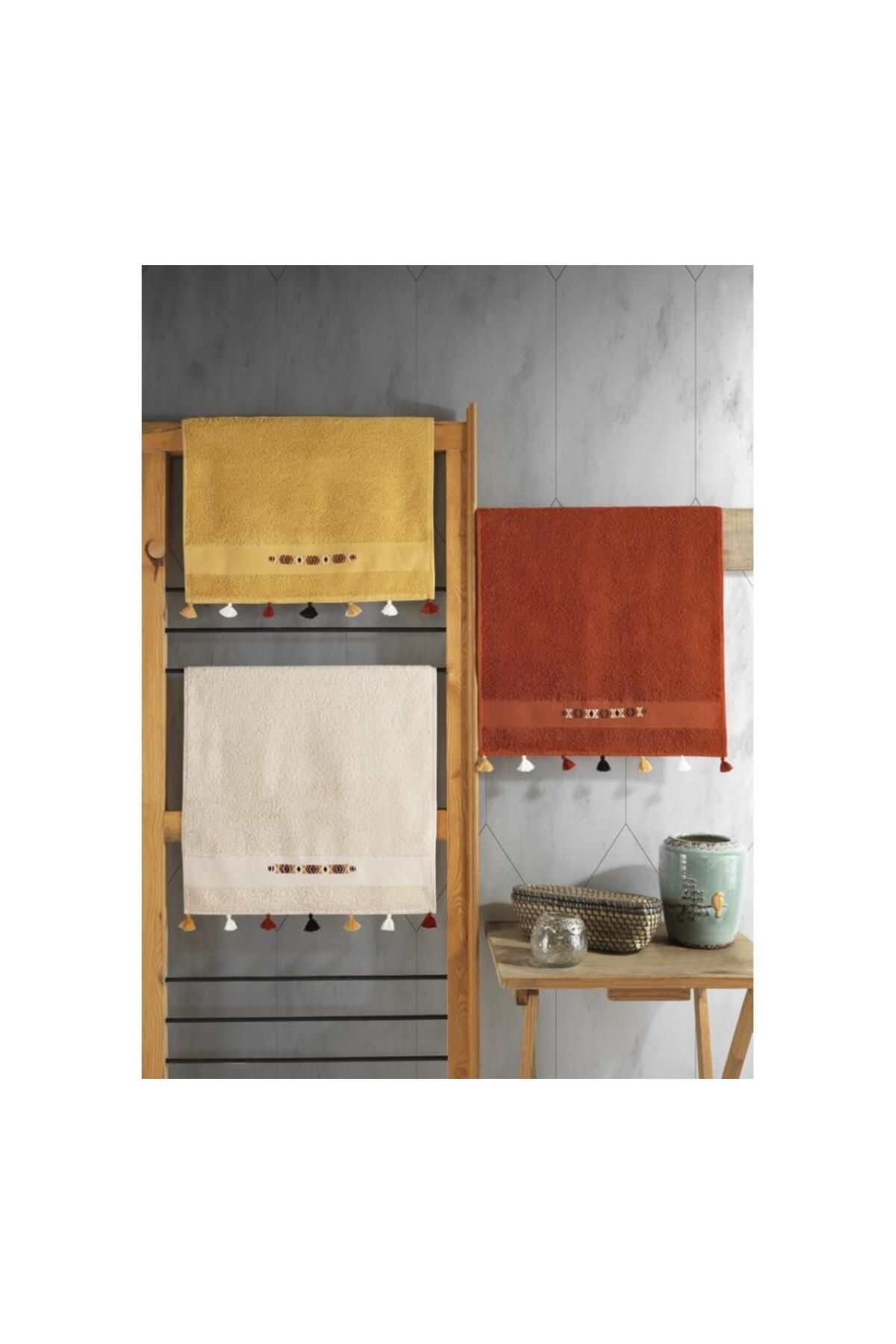 Ceet Markets-Kitchen Towel - Yellow - Velvet 1