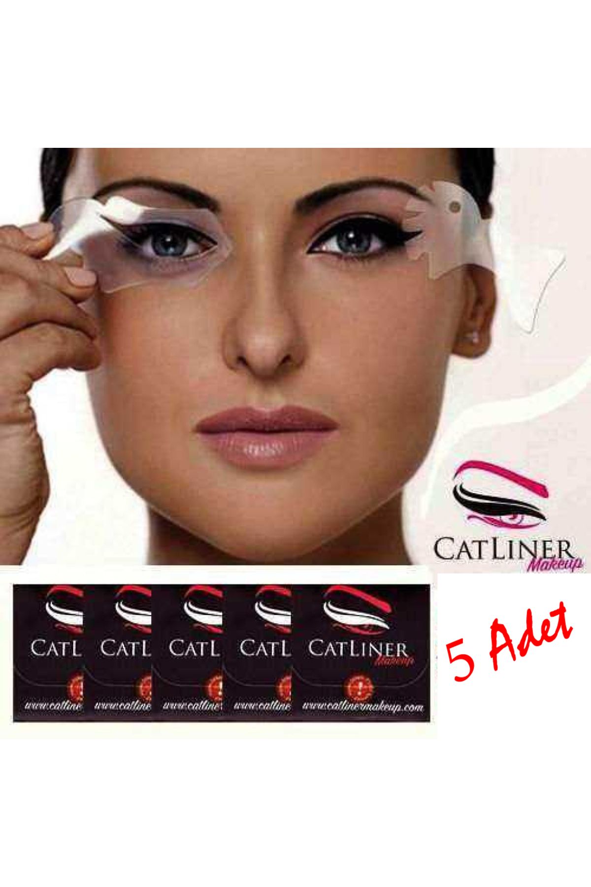 Asilmeydan-Noble Catliner Makeup Eyeliner Eyeshadow Applying Template 1