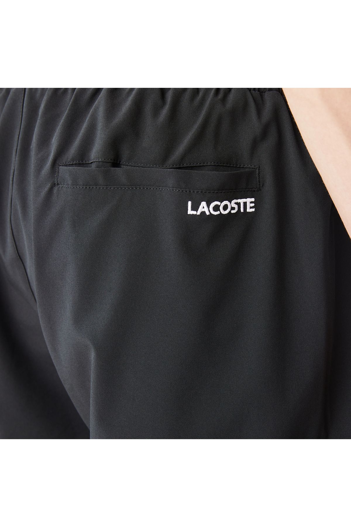 شلوارک شنا مشکی مردانه سیاه لباس Lacoste