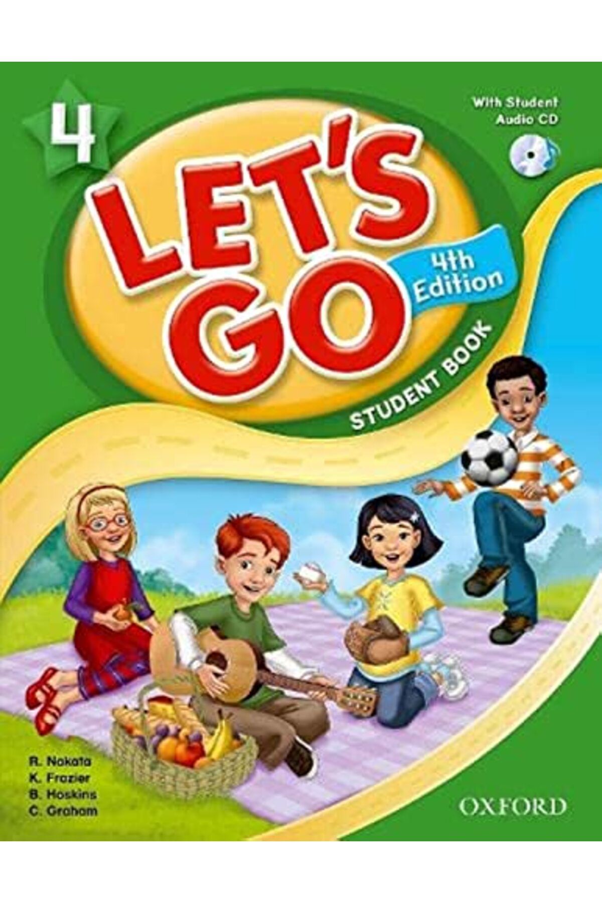 OXFORD UNIVERSITY PRESS-Lets Go 4 Student Book With Audio Cd Pack 1
