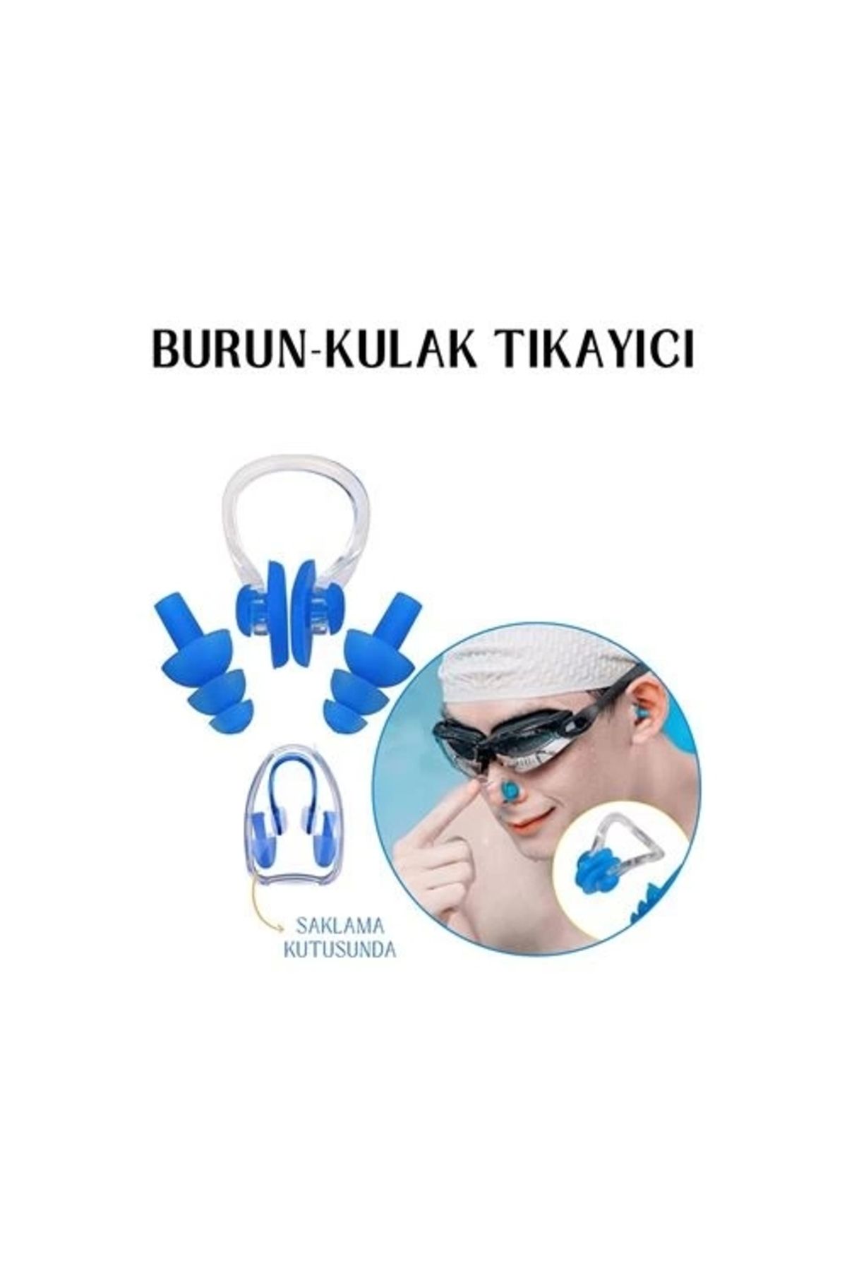 ModaCar Kulak Ve Burun Tıkayıcı Havuz Seti