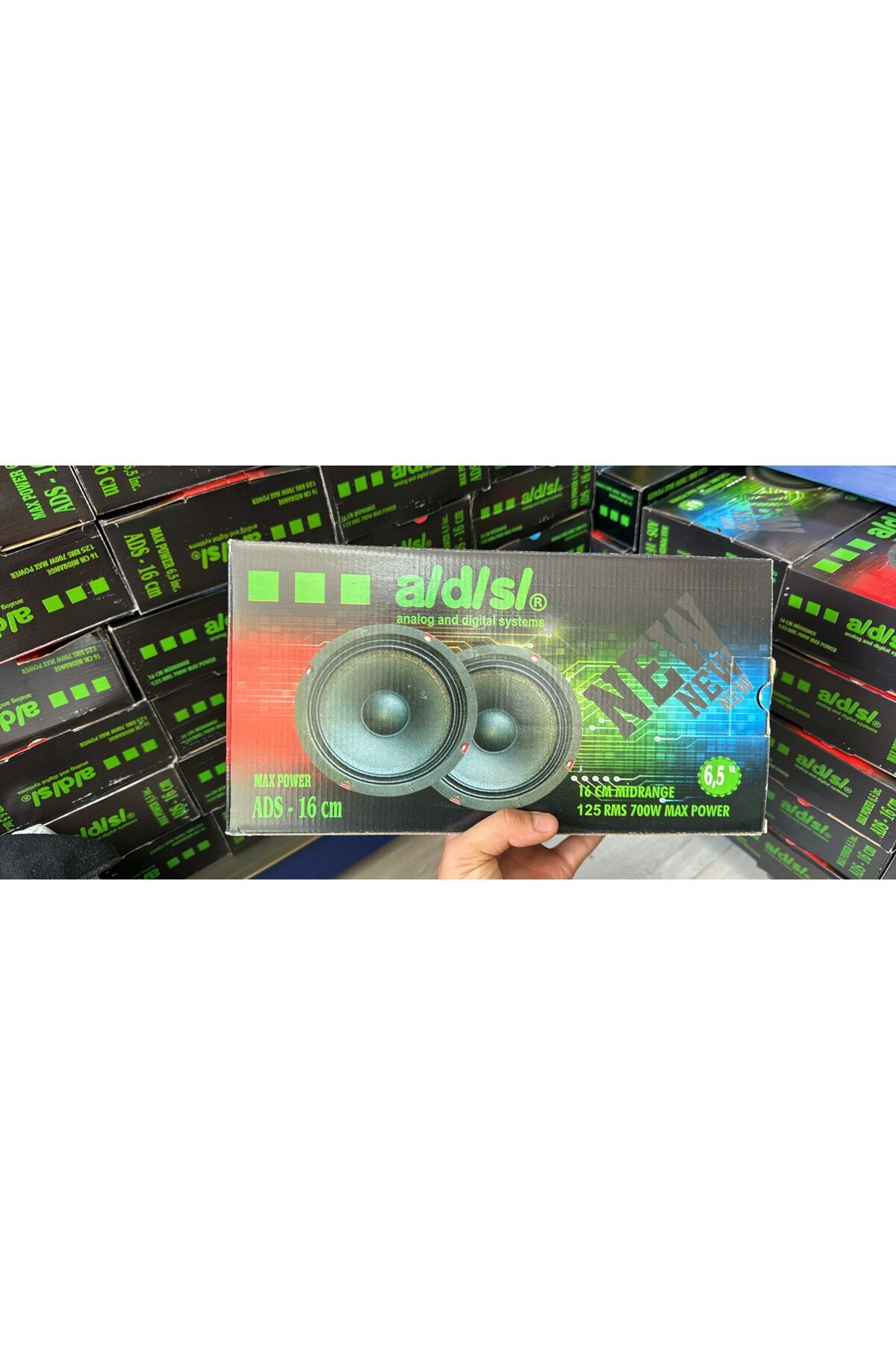 bm audio Ads Oto Midrange 16cm 650 Watt 2 Adet