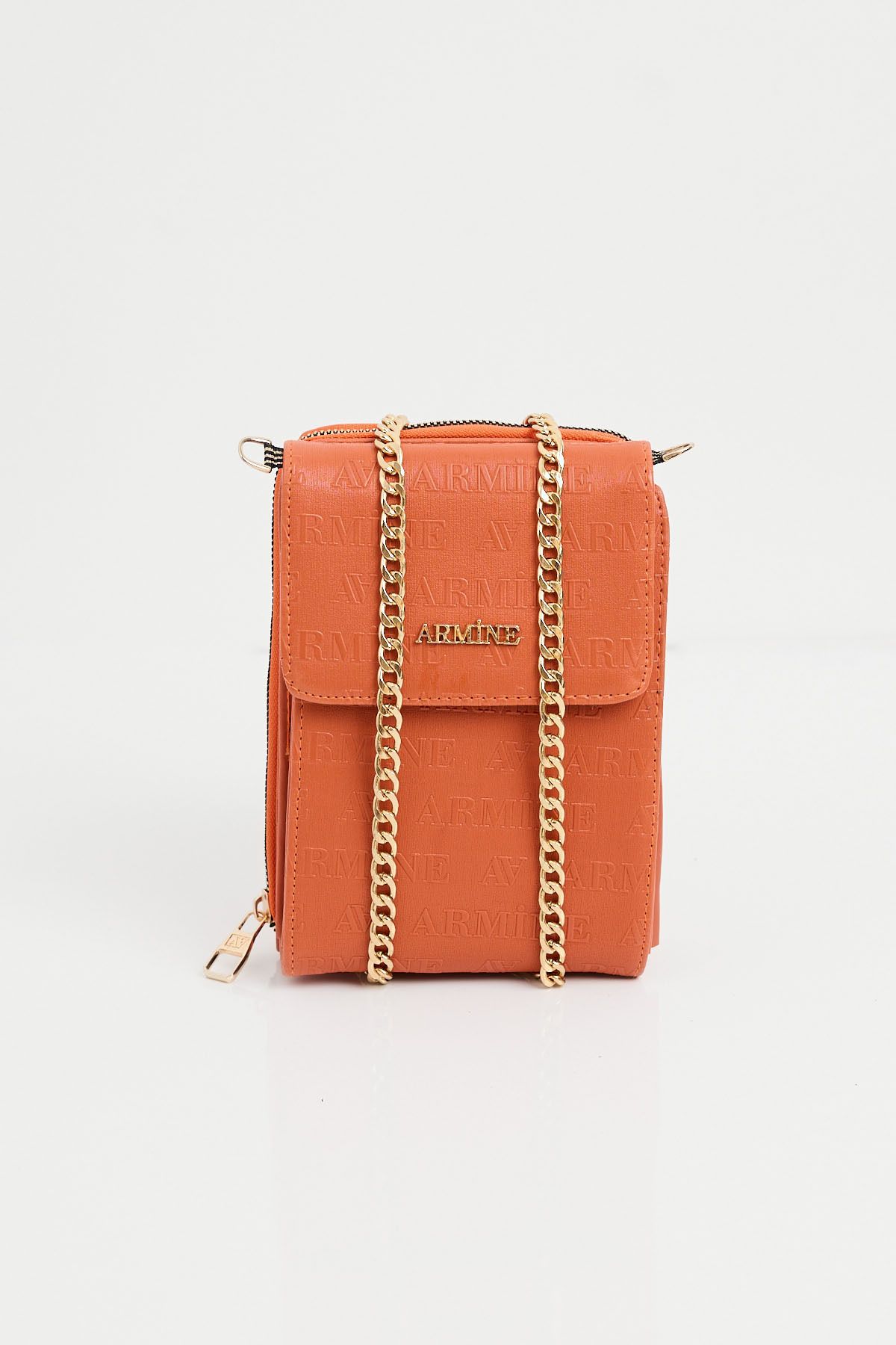 Bigdart-Armine 010175 Mini Orange Shoulder Bag 4