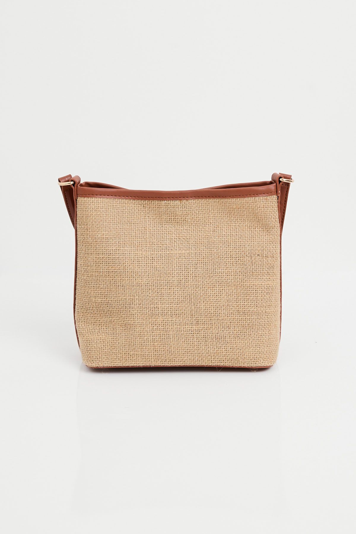 Bigdart-010174 Tan Straw Shoulder Bag - with Puppy 5