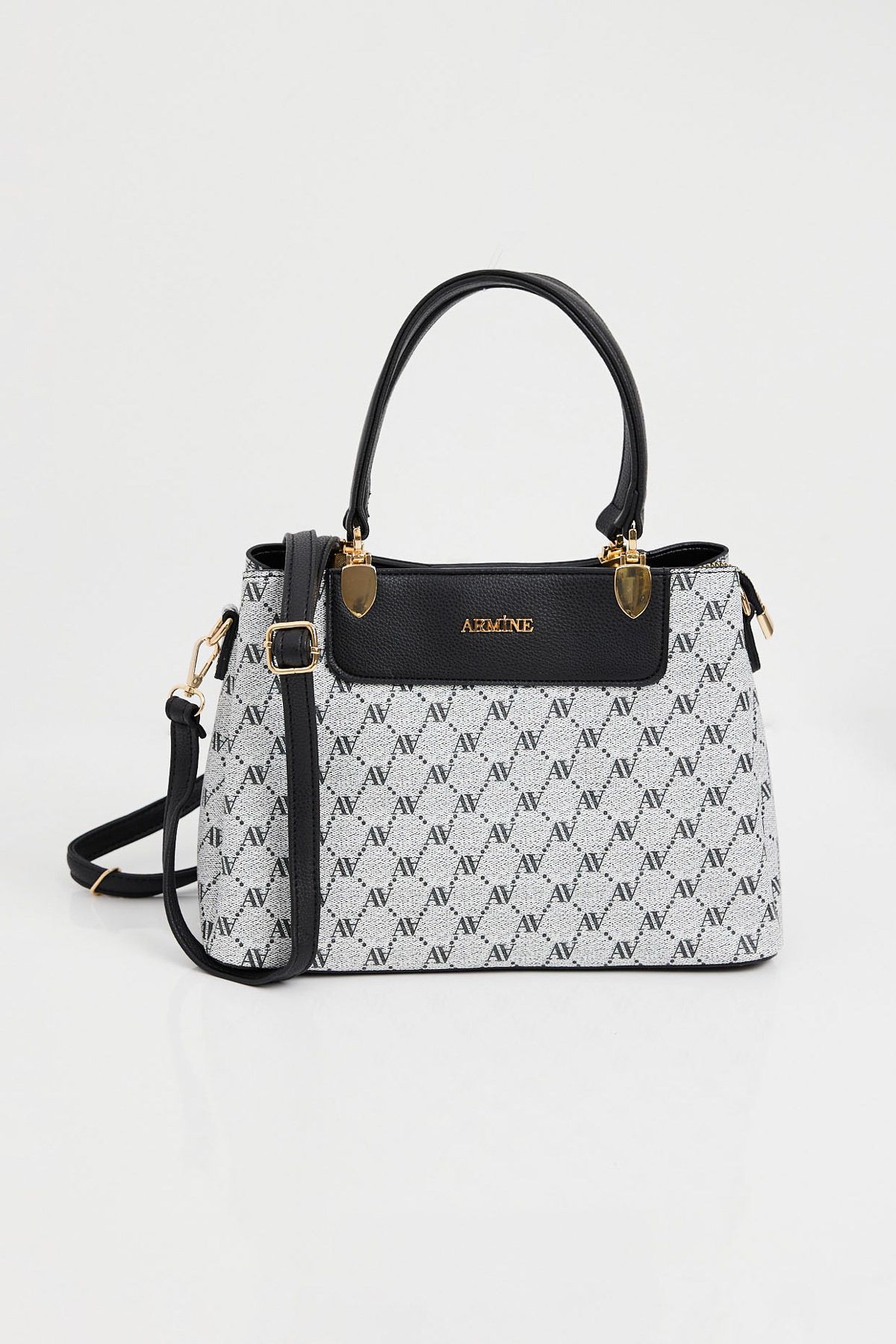 Bigdart-Torba Armine Printed Gray - 010176 3