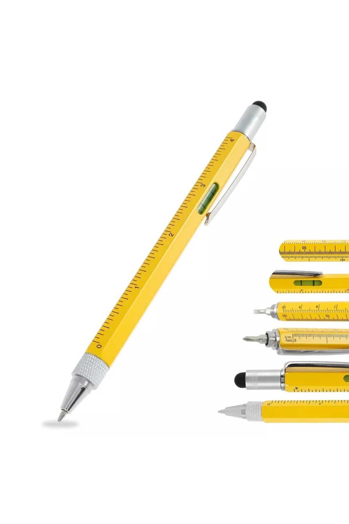 FLYON-Engineer Pen with Spirit Level Ruler and Screwdriver 7 Functions in Special Box Flyon-666 4