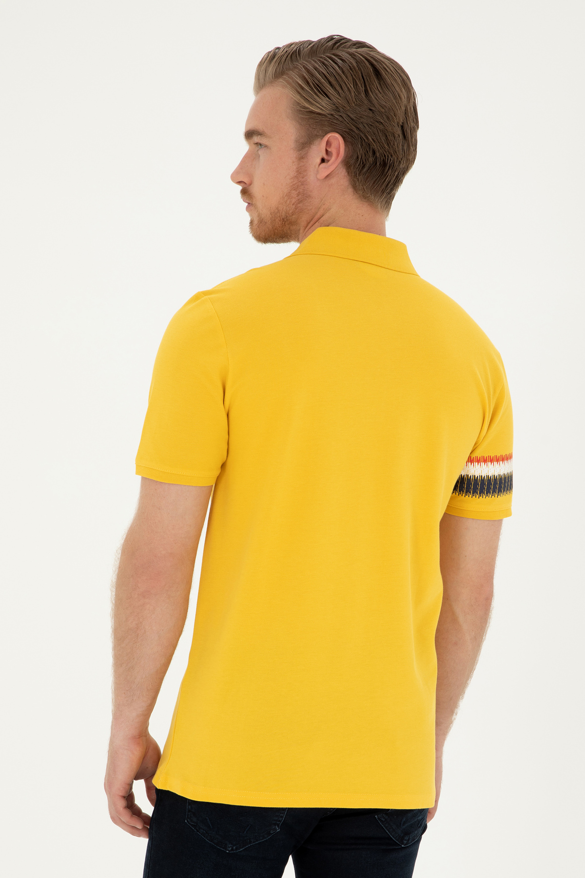 پولوشرت مردانه یقه پلو | یو اس پولو U.S. Polo Assn. 1031891 TR - تصویر 5