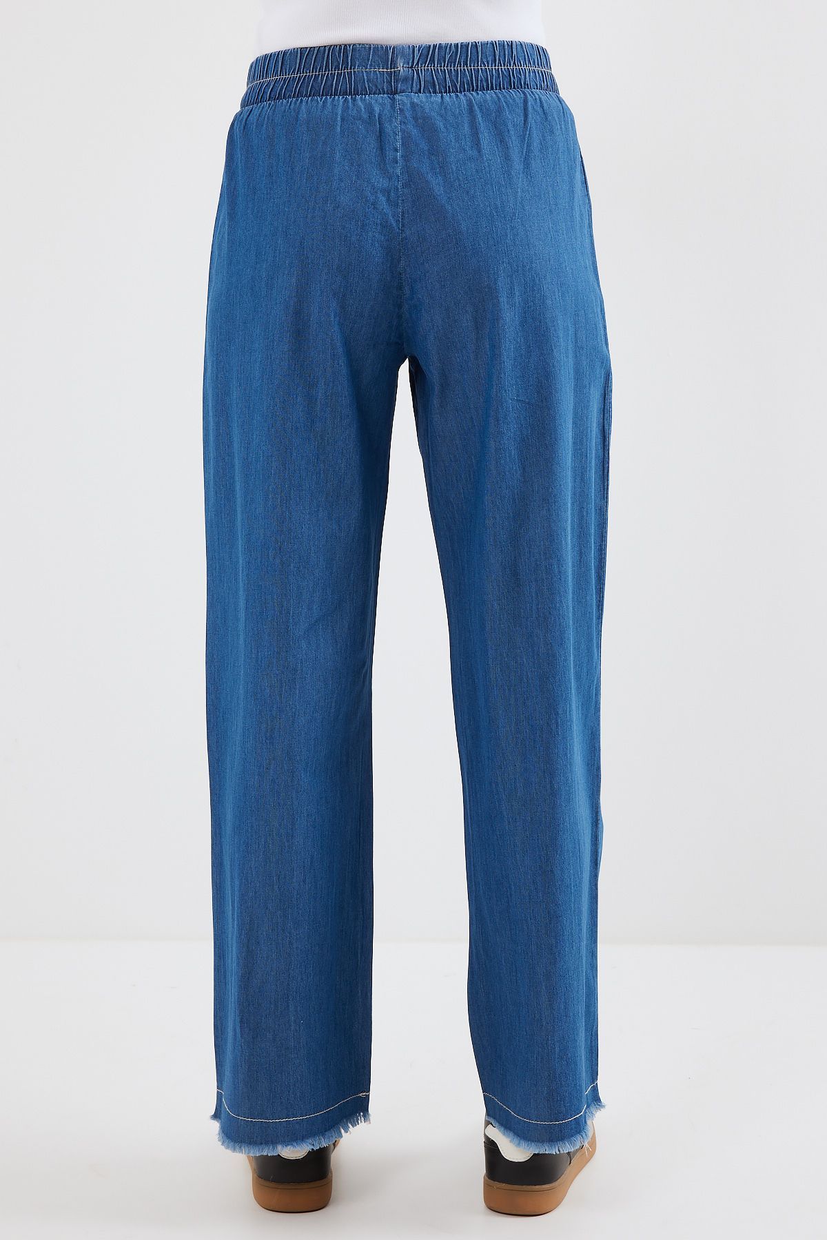 Bigdart-6469 Pantaloni de blugi cu picioare late - Albastru închis 6