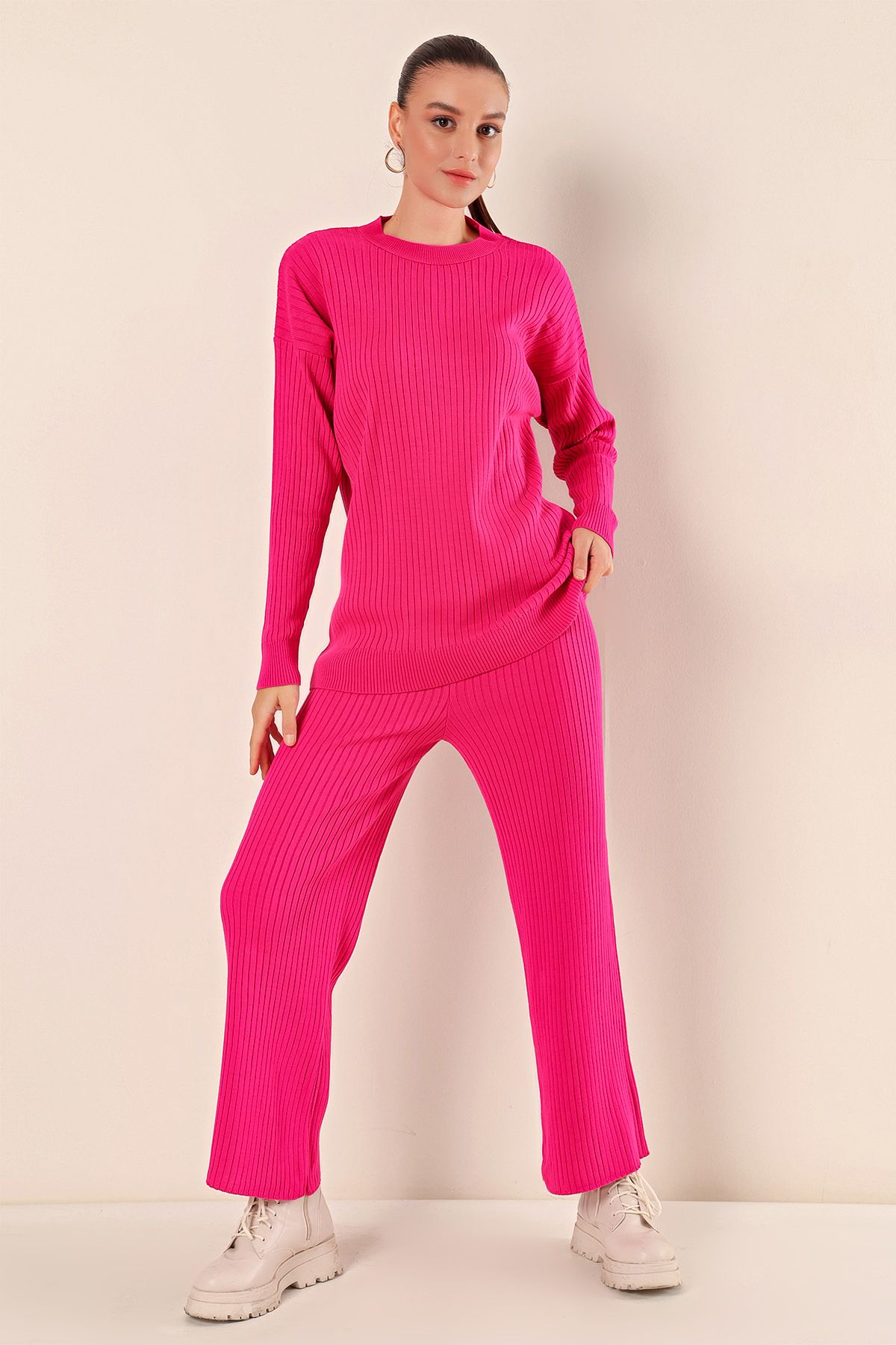 Bigdart-15826 Corded Double Suit - Fuchsia 5