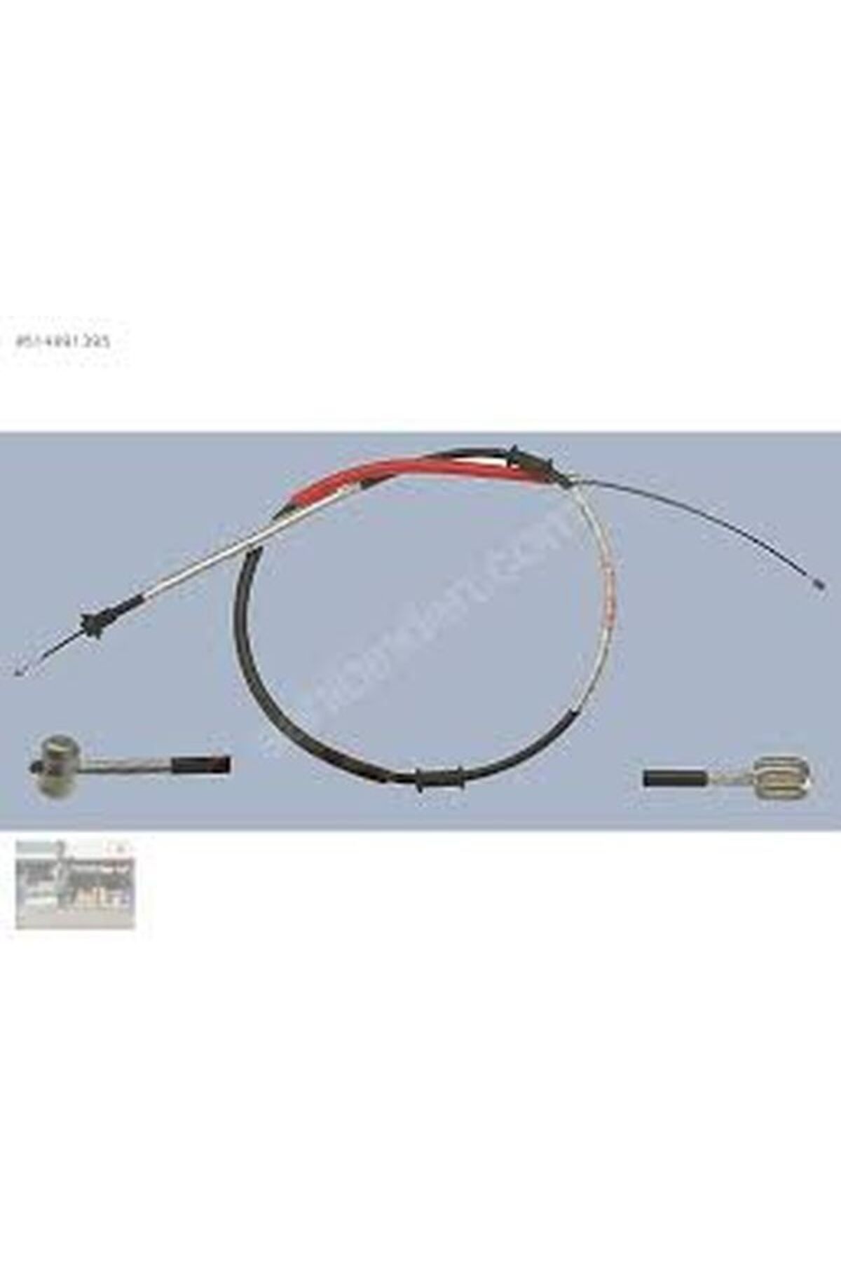 CAVO-Maxi Size Left Doblo Hand Brake Wire 1