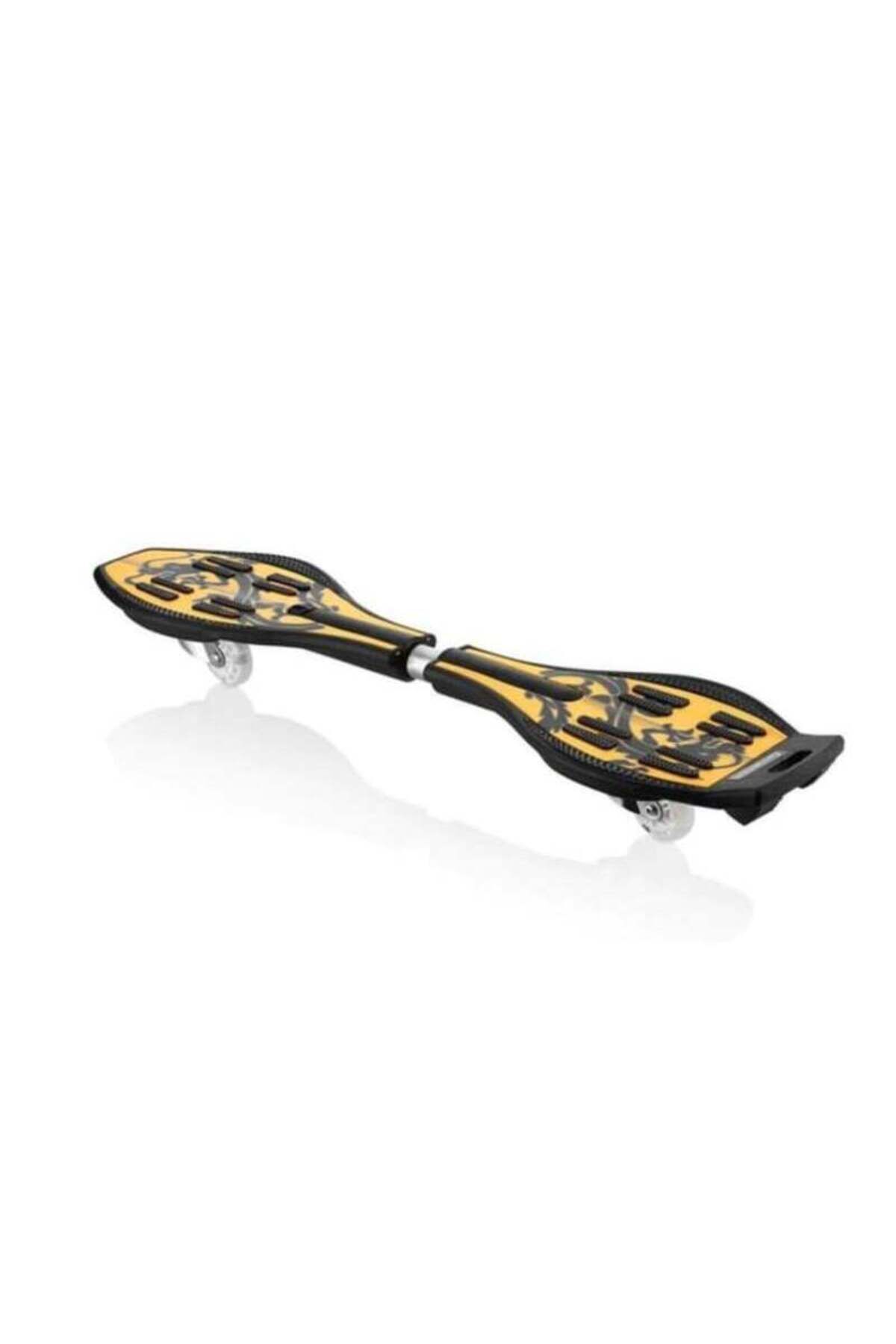 teknotrust Sarı T154 Işıklı Tekerlekli Waveboard Kaykay Waveboard