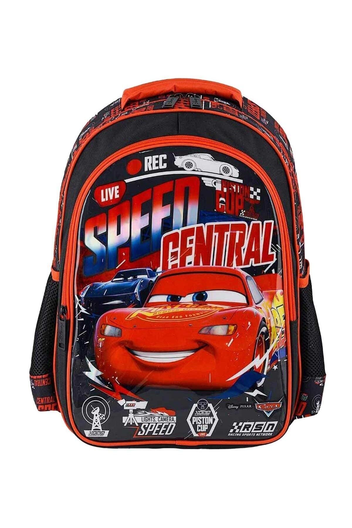 CARS-Boy Cars Loft Due Speed Primary School Bag OTTO-48245 1