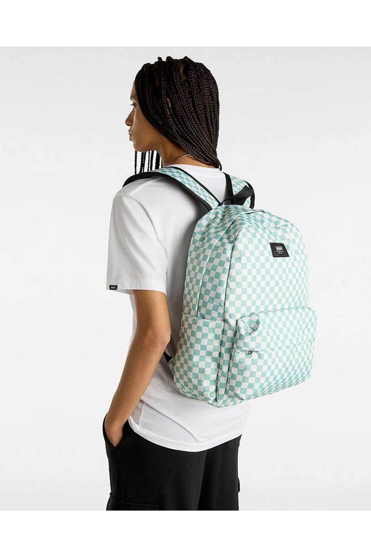 Vans-Old Skool Check Backpack 4