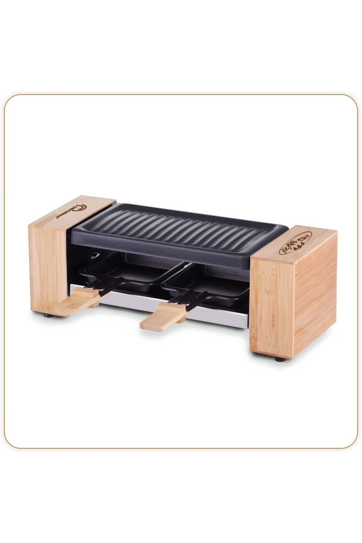 Little Balance Raclette Izgara, 2 Kişilik, Çıkarılabilir Izgara, 320 W