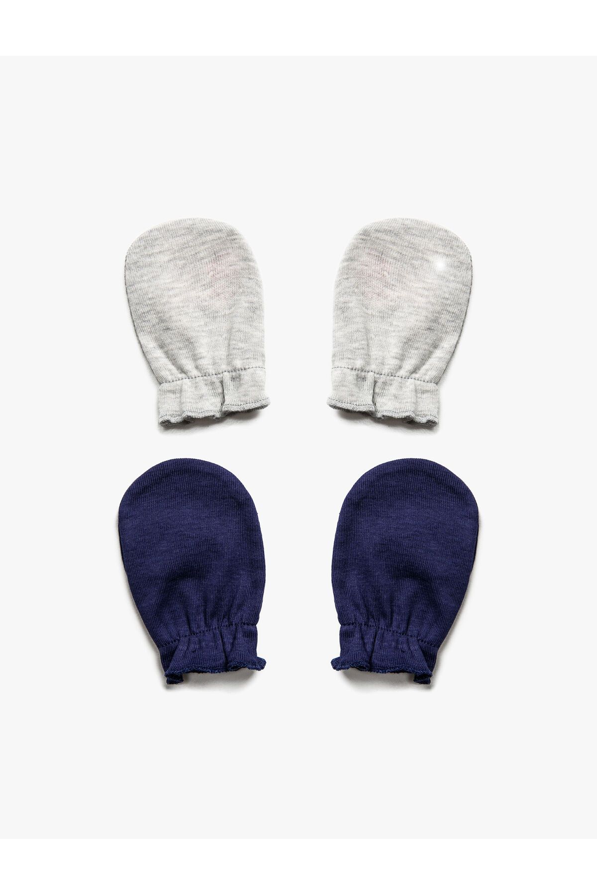 Koton Set De 2 Mănuși Pentru Bebeluși Din Bumbac Masculin - 18–24 months