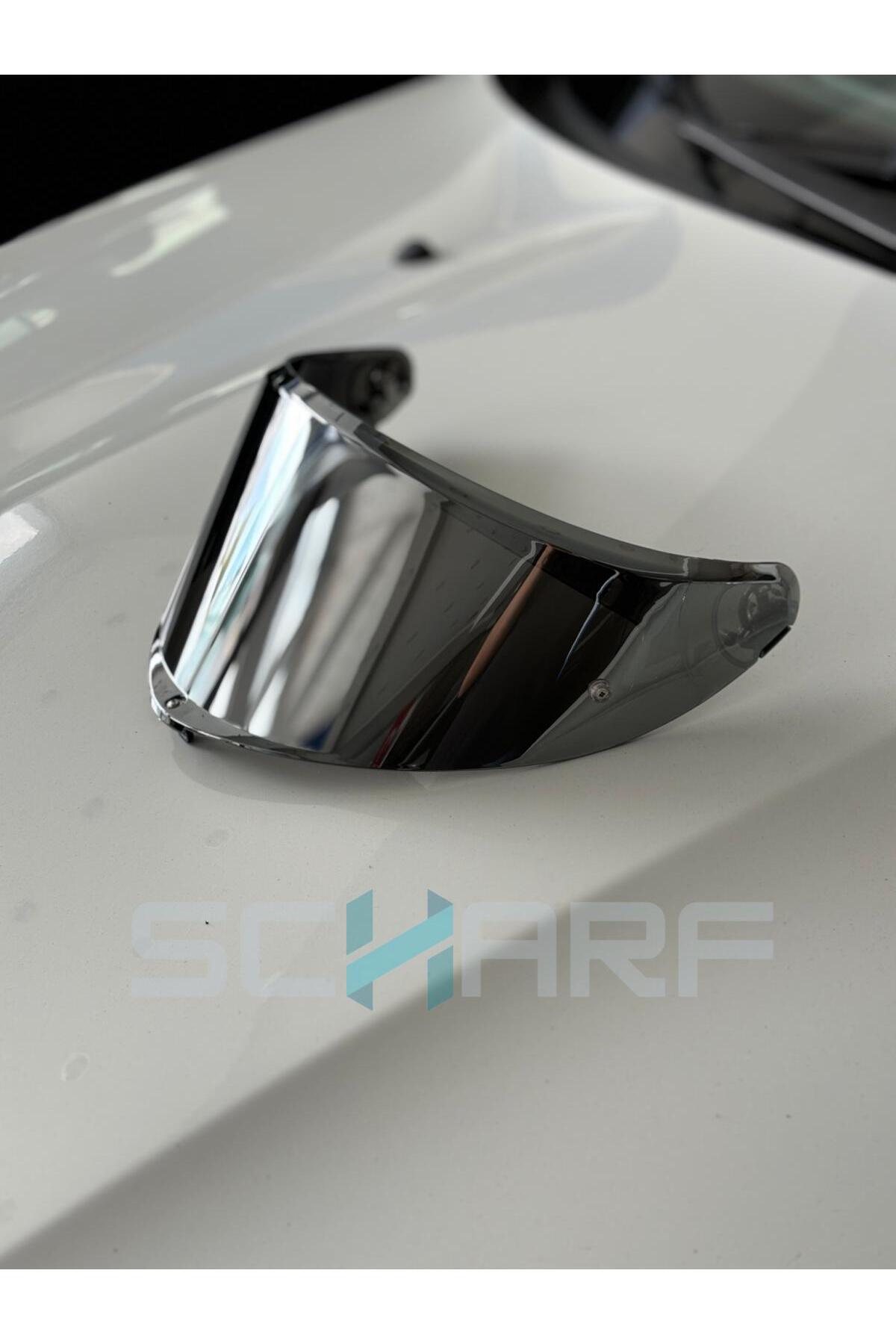 scharf Agv K6/k6s Plk Uyumlu Silver Irıdıum Vizör