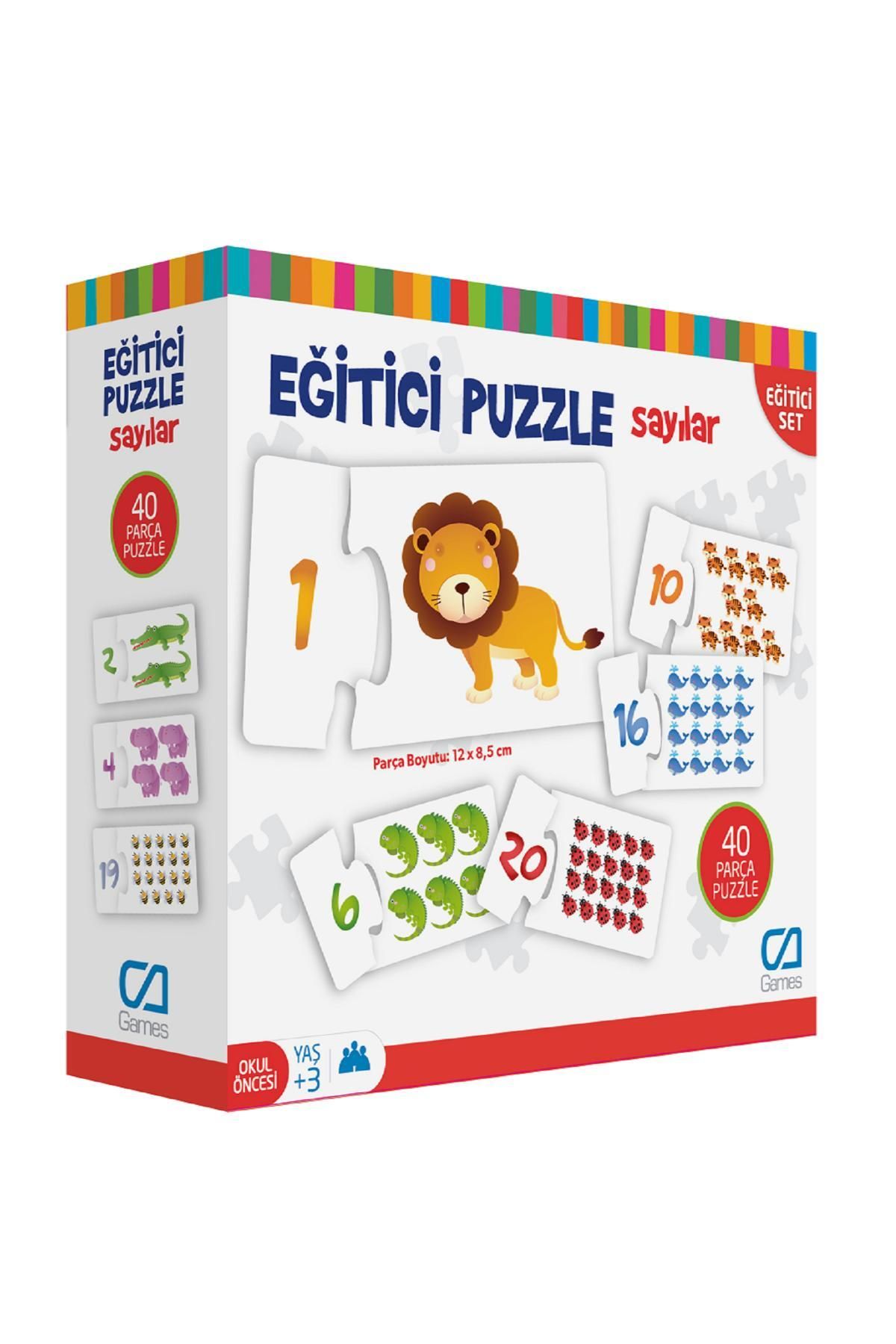 Nextpage Ca Games 5031 Eğitici Puzzle   Sayılar