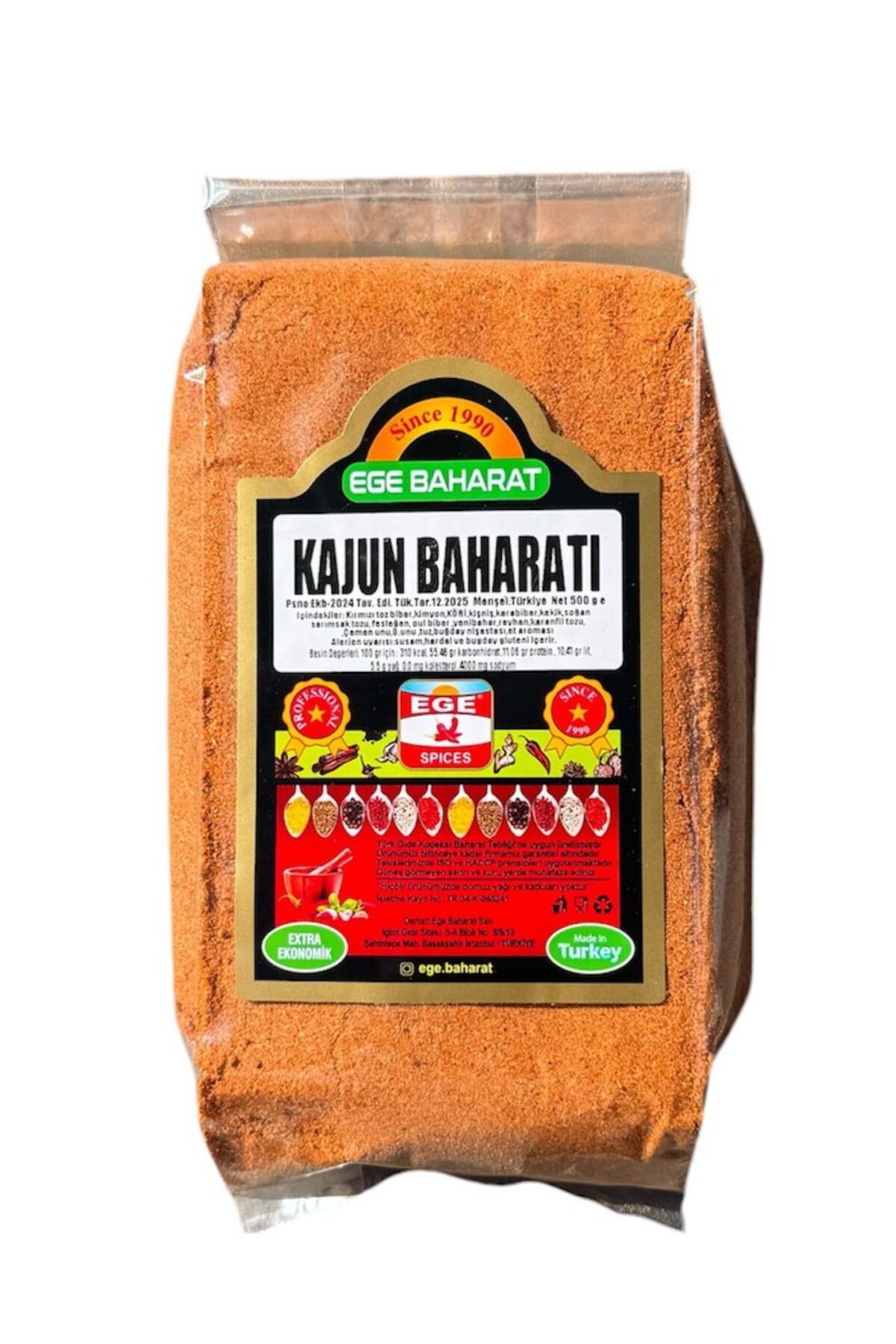 EGE BAHARAT Kajun Baharatı 1 Kg