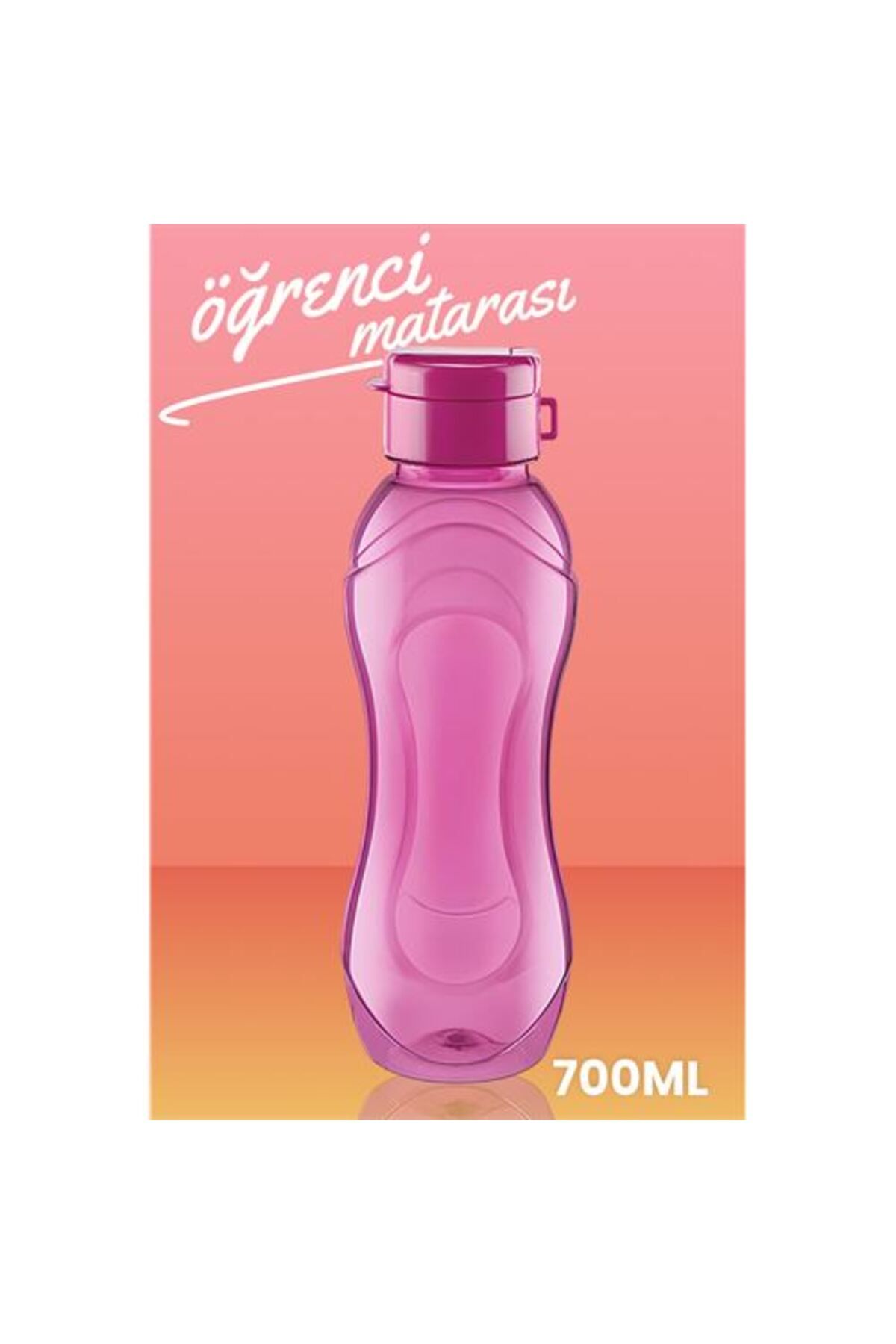 ZenWave BSMA ModaCar Matrix Kırmızı 600 ml Öğrenci Matarası 71