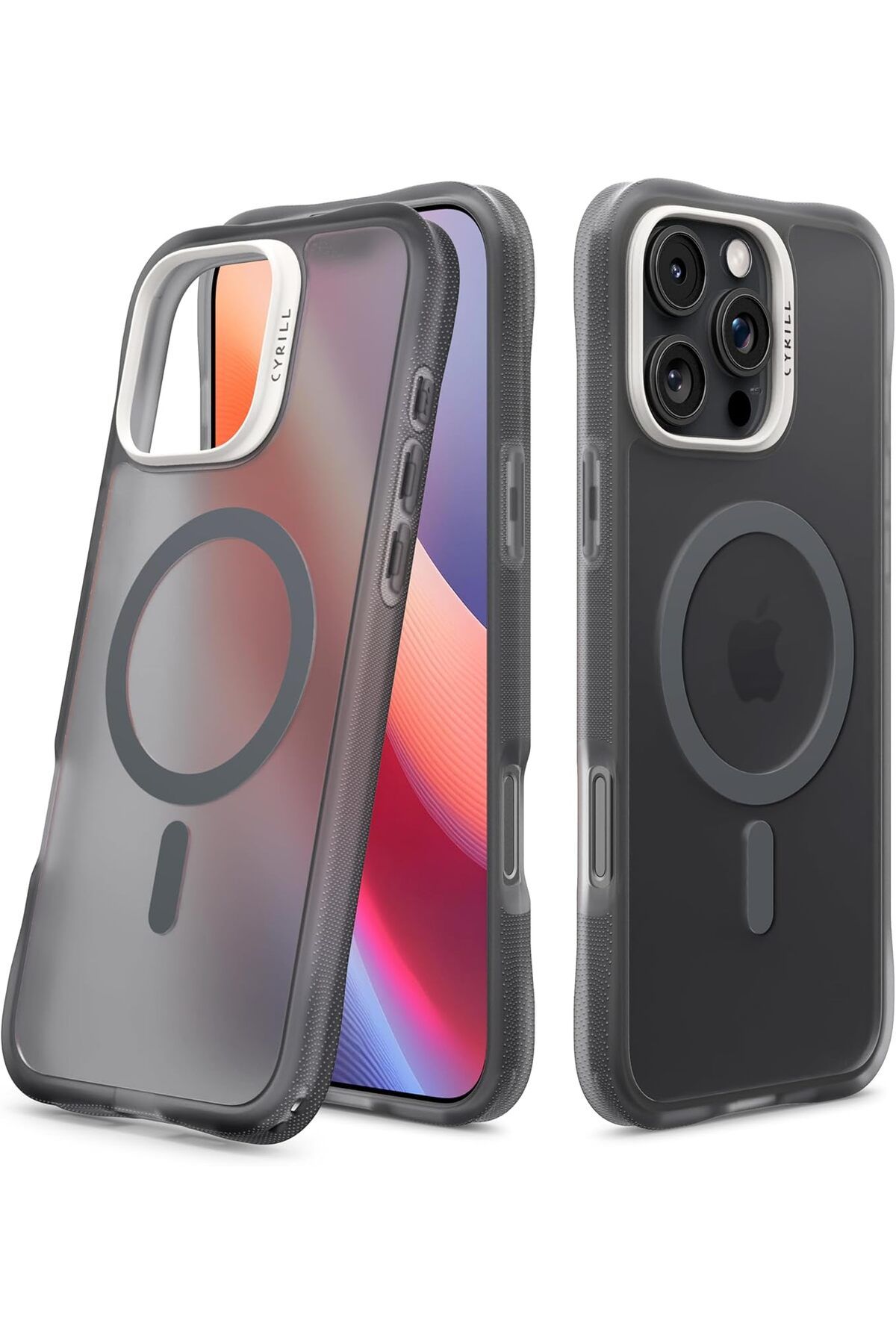 STOREMAX daliashops Ciel by Cyrill iPhone 16 Pro Kılıf Ultra Sheer Mag MagSafe özellikli Space Gray - ACS0