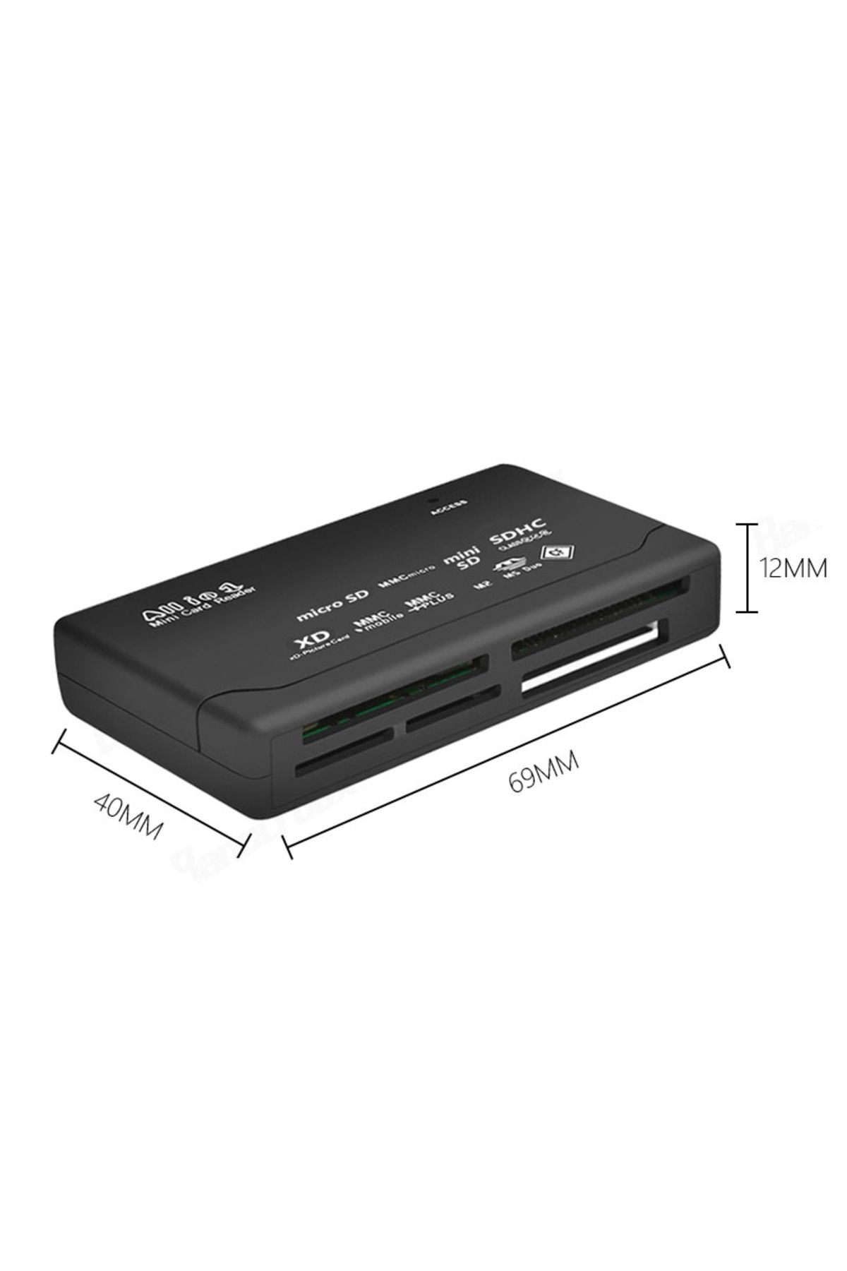 DNR Bilişim-قارئ بطاقات USB 2.0 Tf Cf Sd Mini Sd Sdhc Mmc Ms Xd 4