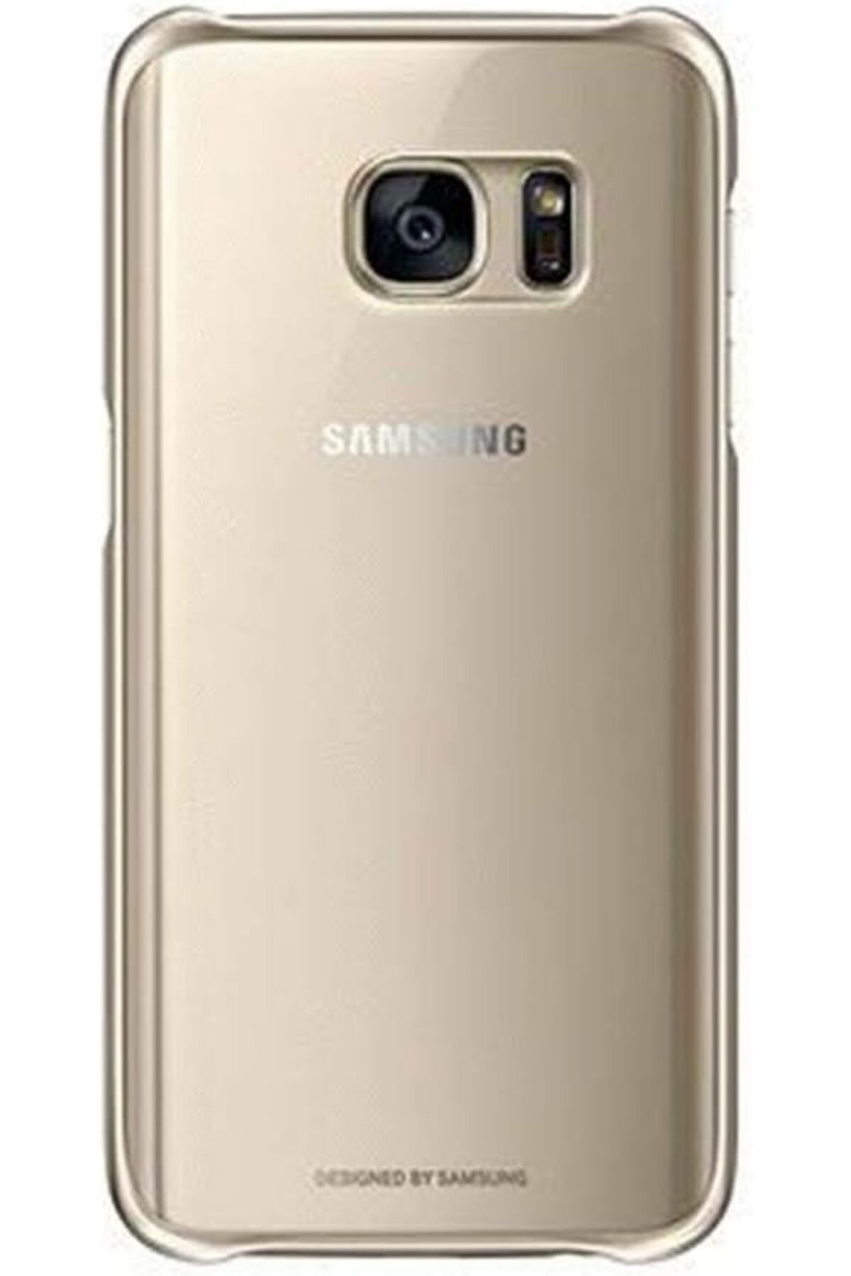 STOREMAX efshopx Galaxy S7 Cep Telefonu Kılıfı, Şeffaf Altın New Desing 1002192