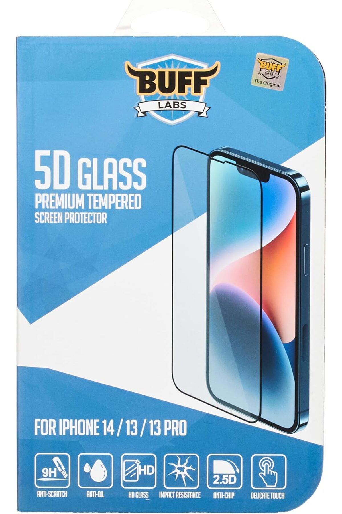 MCreative crashop LABS iPhone 13/13 Pro 5D Glass Ekran Koruyucu  1073147