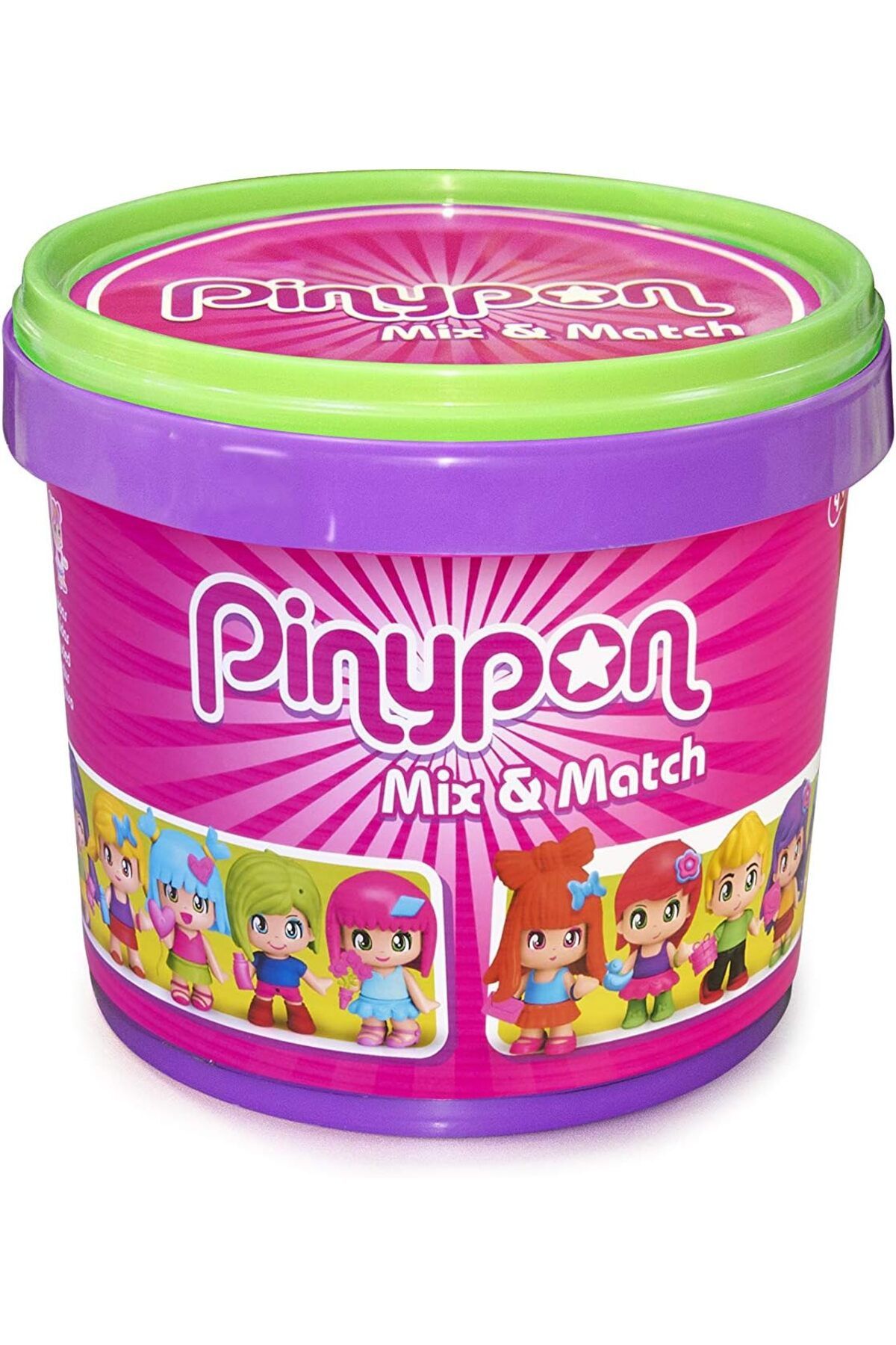 STOREMAX MU-ARTSHOP Karıştır ve Eşleştir Küpü 10 kız figürü 4 yaşından büyükler için (Famosa 7
