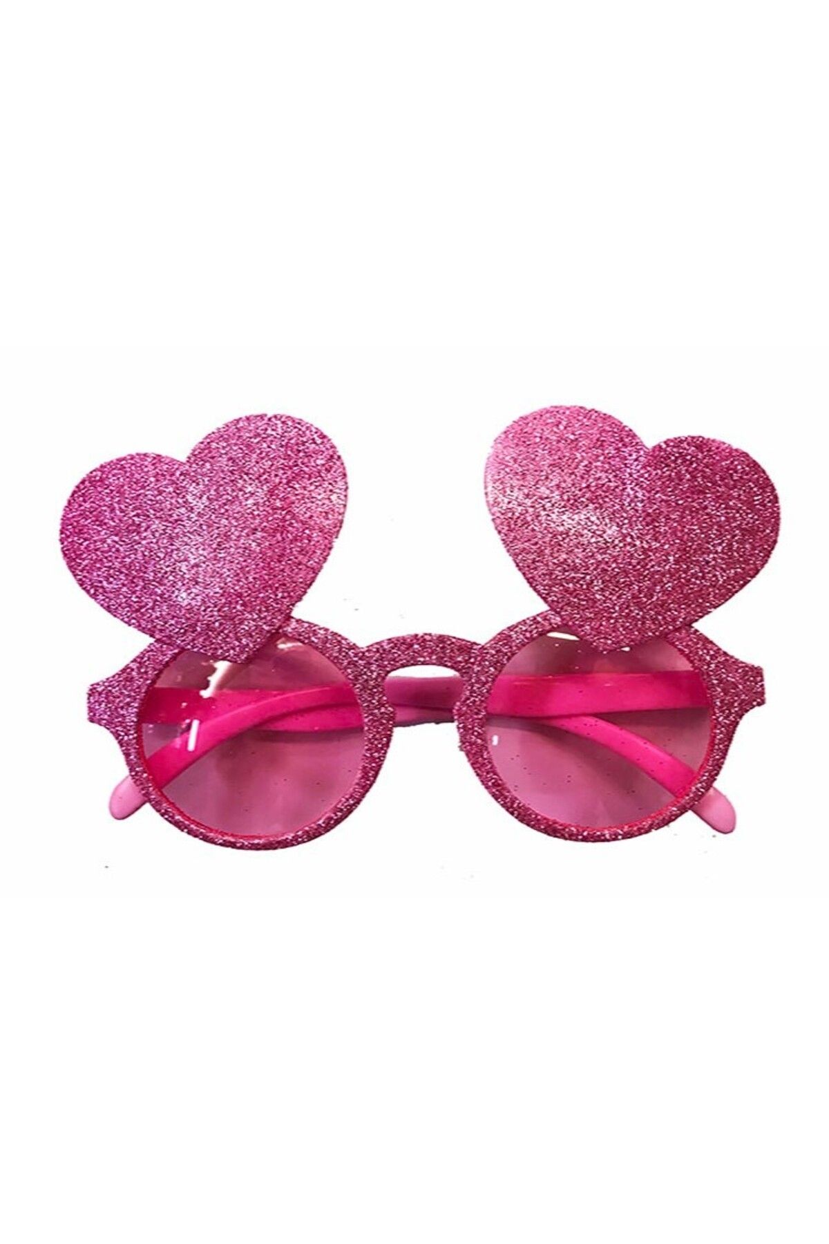 STOREMAX MU-ARTSHOP Pembe Renk Sim İşlenmiş Kalp Figürlü Yılbaşı Parti Gözlüğü tnca 871301