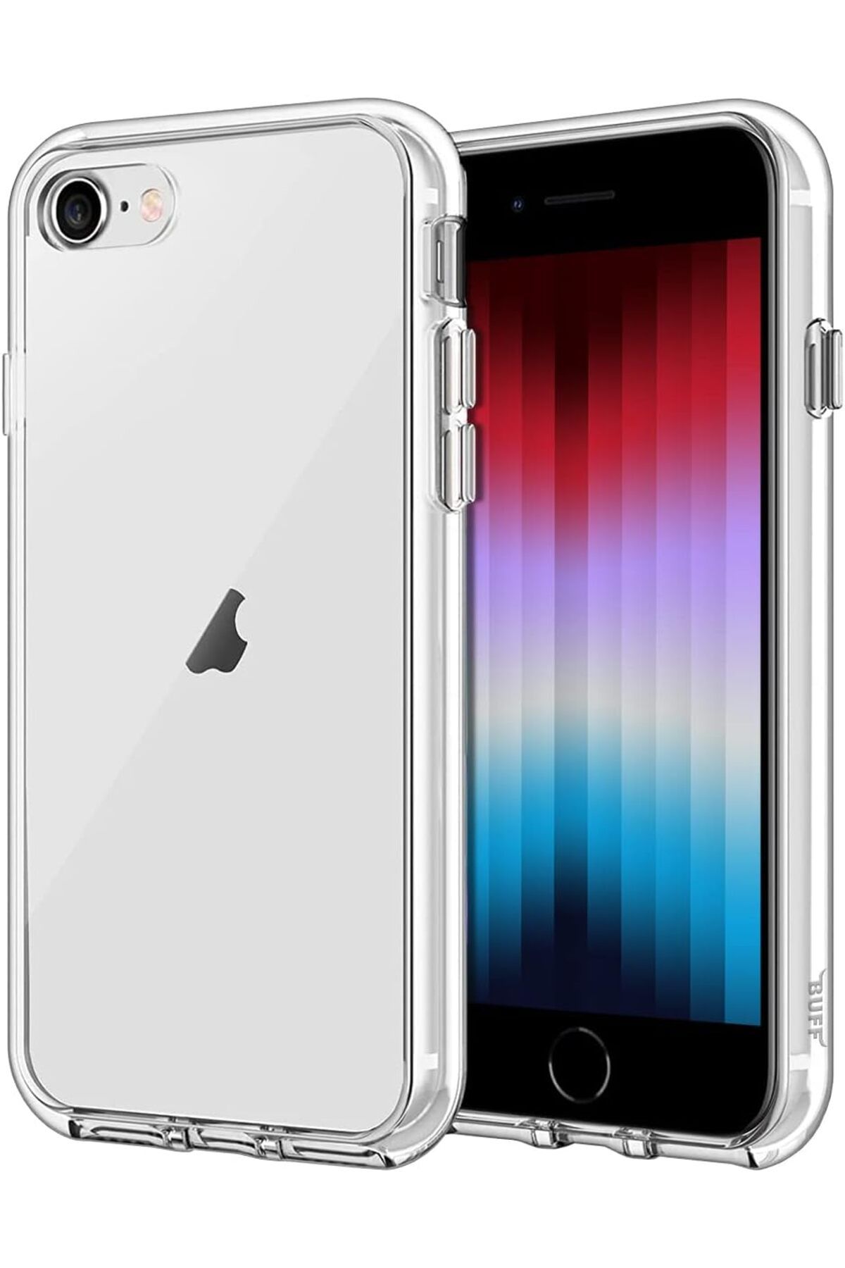 MCreative crashop LABS iPhone SE 2022 / SE 2020 Air Hybrid Şeffaf Kılıf Crystal Clear  1073147