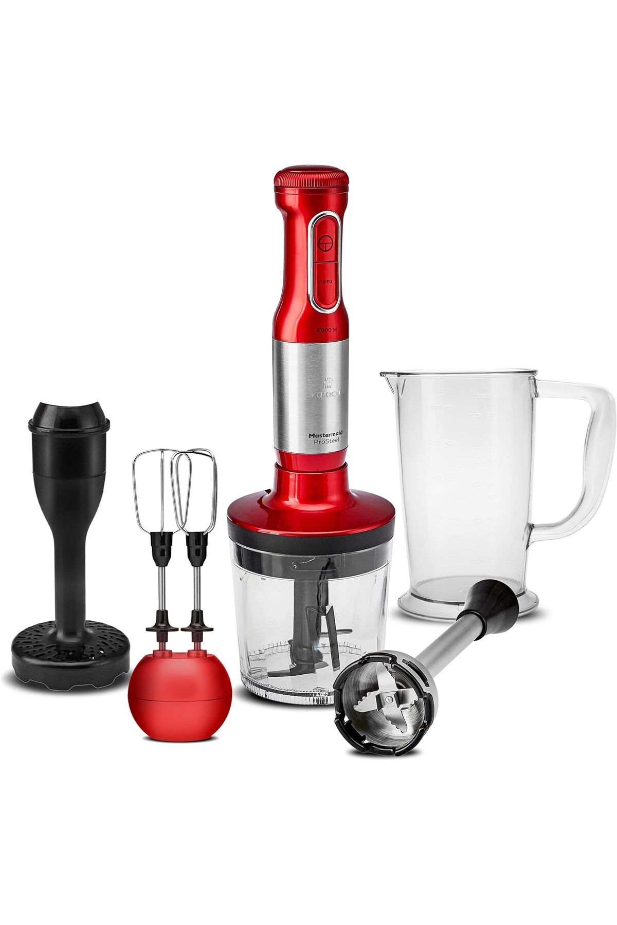 STOREMAX BLENDER SET IMPERIAL RED-INOX Star Collections 1037065