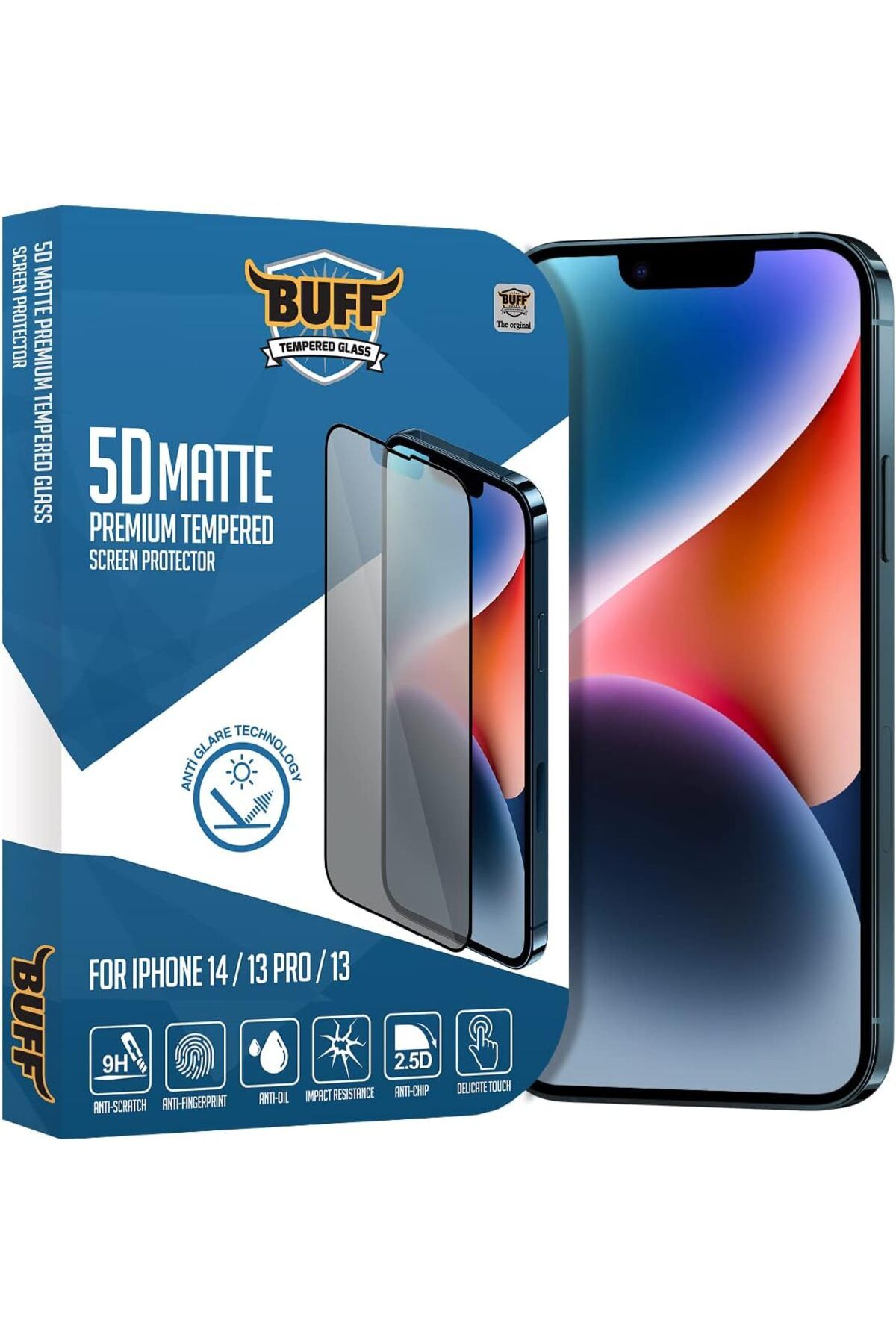 yusuftex srht LABS iPhone 14/13 Pro/13 5D Matte Ekran Koruyucu  721051